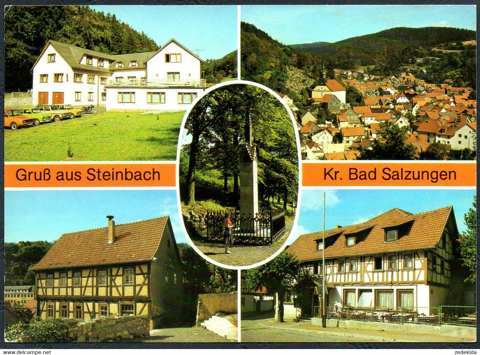 E1230 - TOP Bad Salzungen Steinbach FDGB Heim Volkshaus - Auslese Bild Verlag - Bad Salzungen