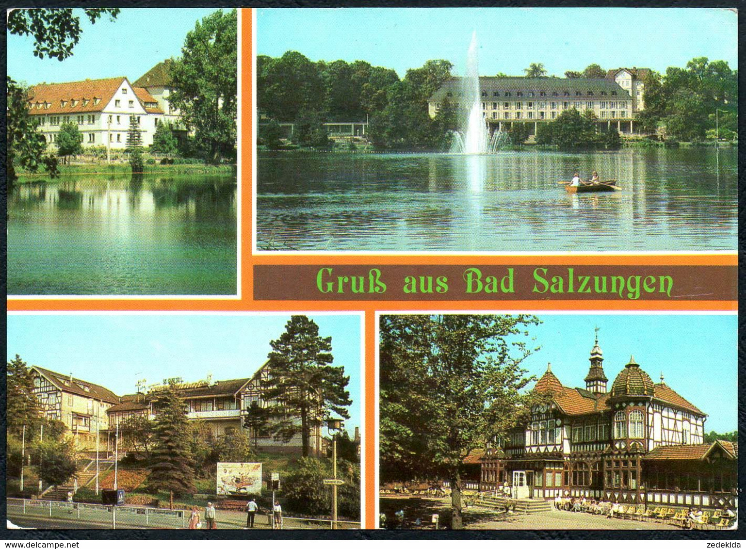 E1232 - Bad Salzungen Hotel Freundschaft - Auslese Bild Verlag - Bad Salzungen