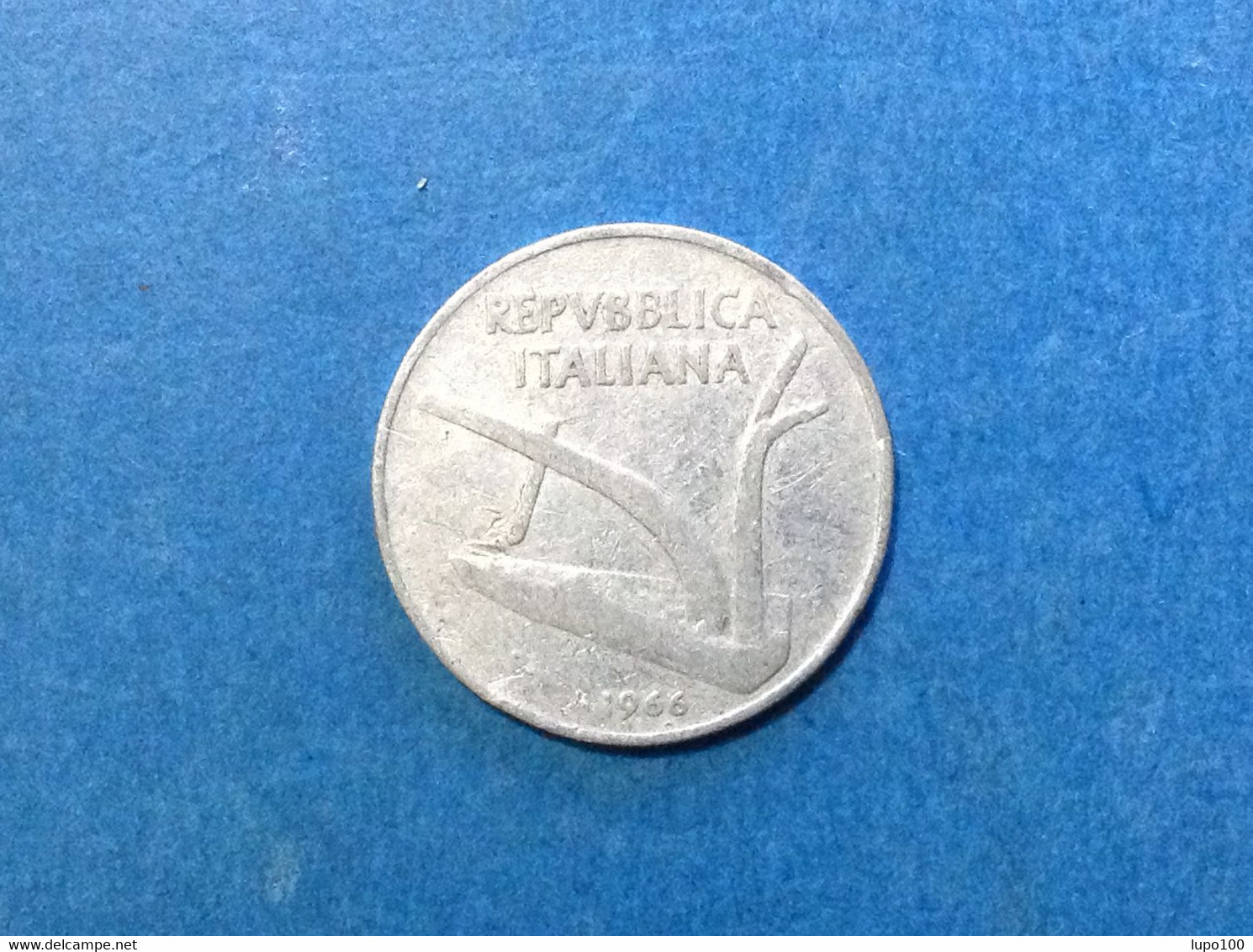 ITALIA REPUBBLICA ITALY COIN MONETA CIRCOLATA 10 LIRE SPIGHE 1966 - 10 Lire