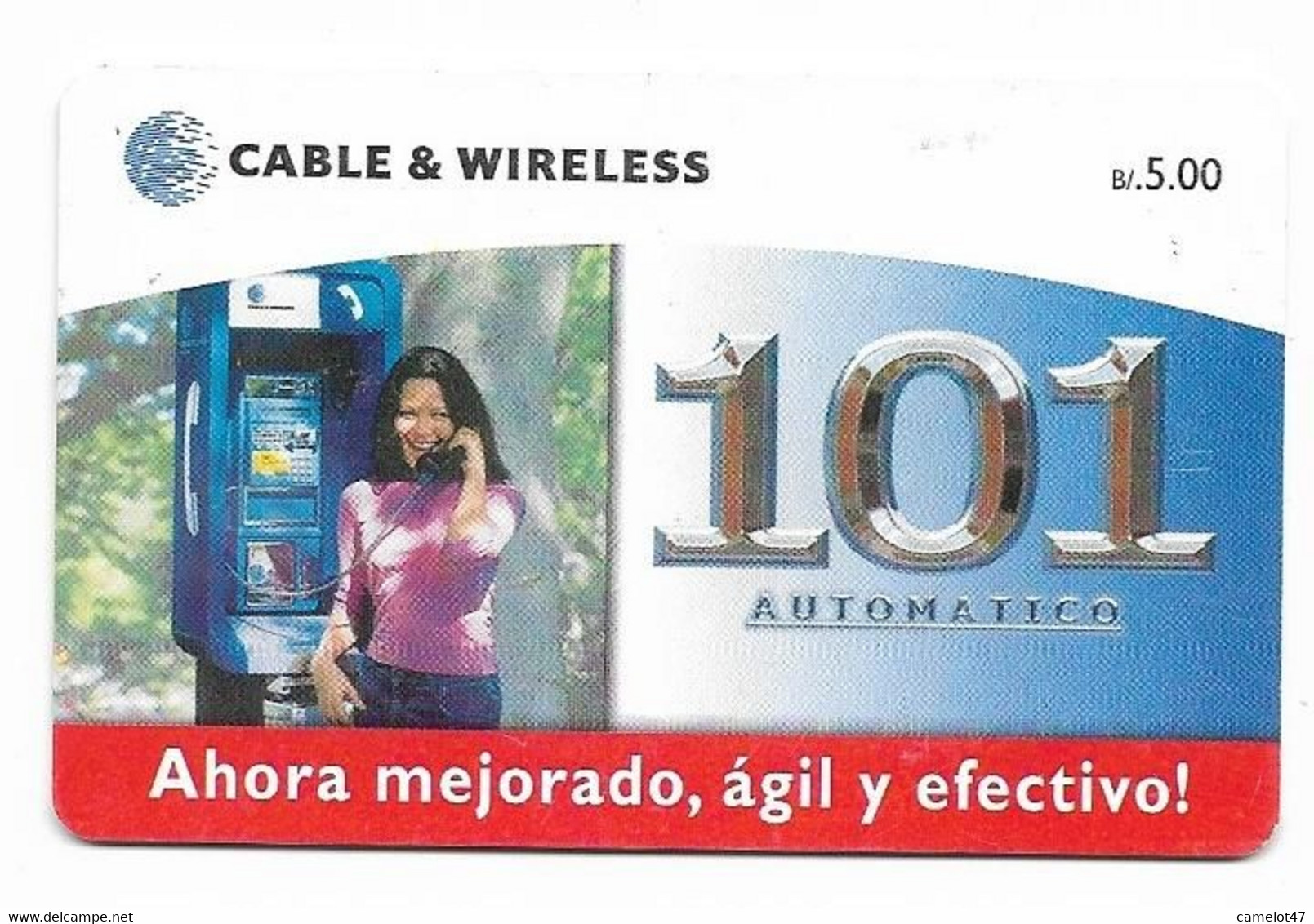 Panamá, Cable & Wireless Used Chip Phonecard, No Value, Collectors Item, # Panama-27 - Panamá