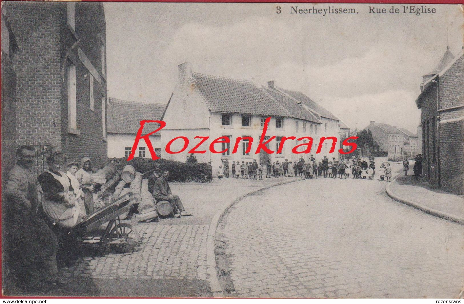 Neerheylissem Rue De L'EgliseWaals-Brabant Hélécine ZELDZAAM Rare - Hélécine