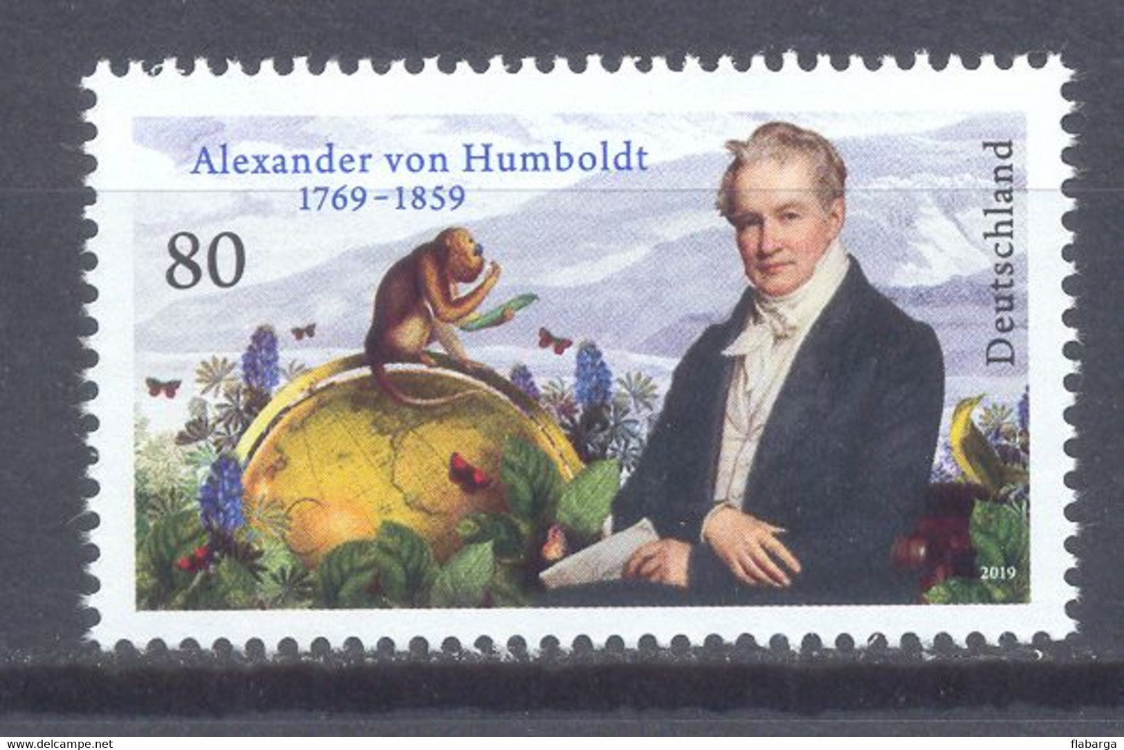 Año 2019 Nº 3271 Aniv. Alexander Von Humboldt - Unused Stamps