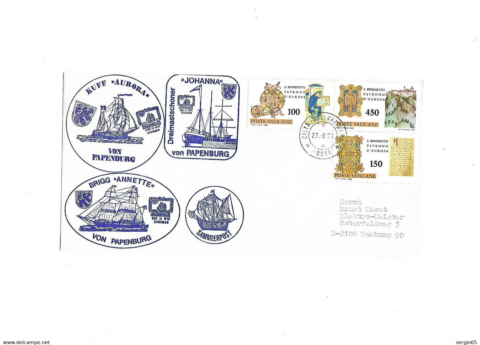 Cover Traveled 1990th - Cartas & Documentos