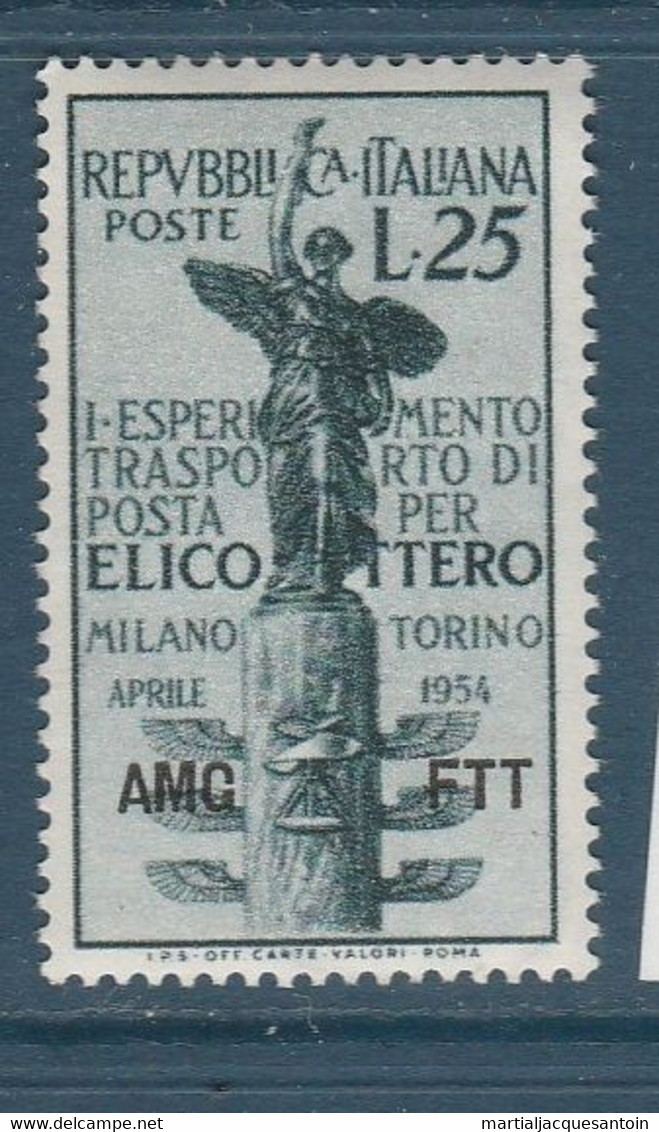 ITALIE NEUF AMG-FFT 1 TIMBRES (5) - Other & Unclassified