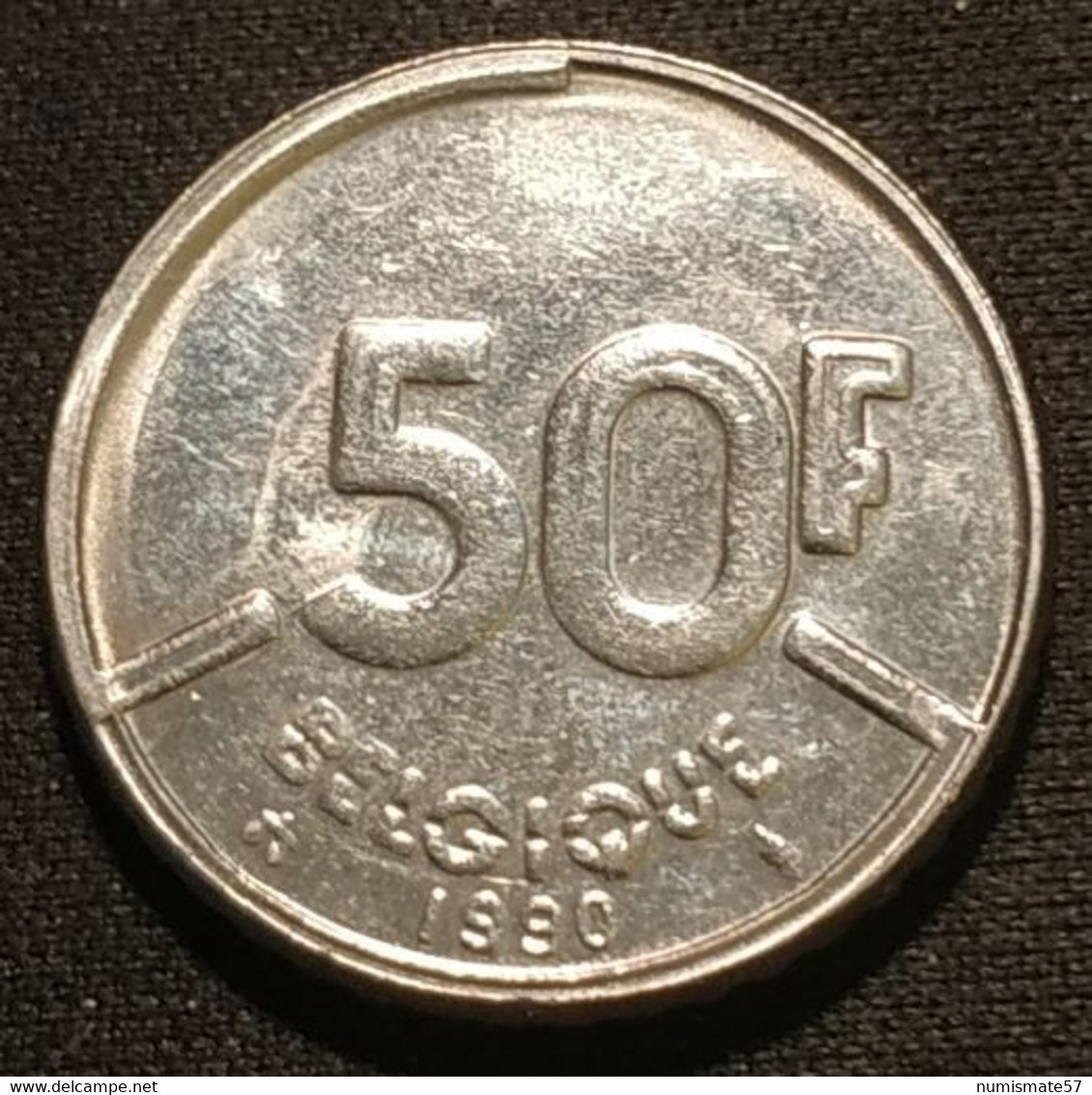 BELGIQUE - BELGIUM - 50 FRANCS 1990 - Légende FR - Baudouin Ier - KM 168 - 50 Frank