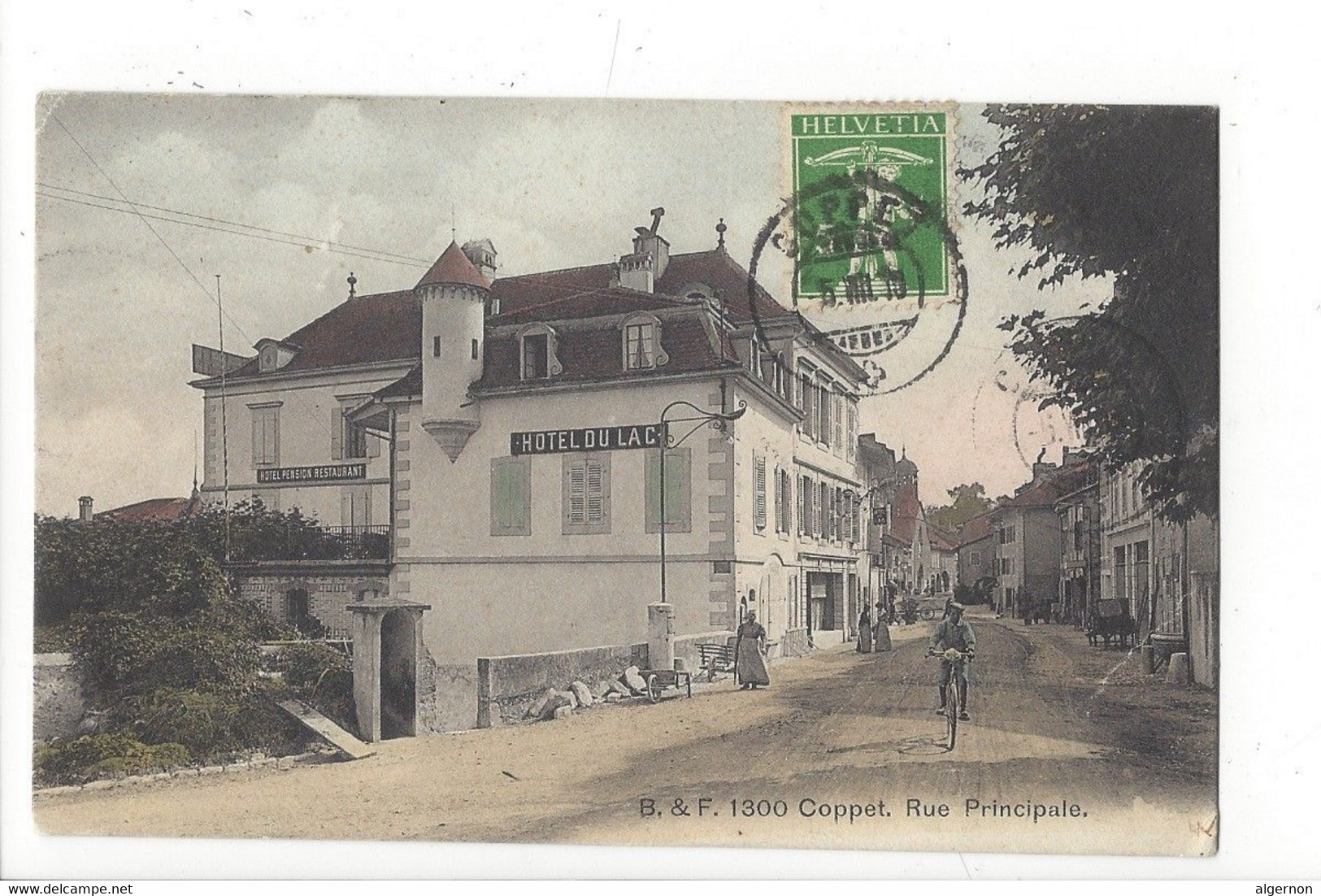 25700 - Coppet Rue Principale Hotel Du Lac - Coppet