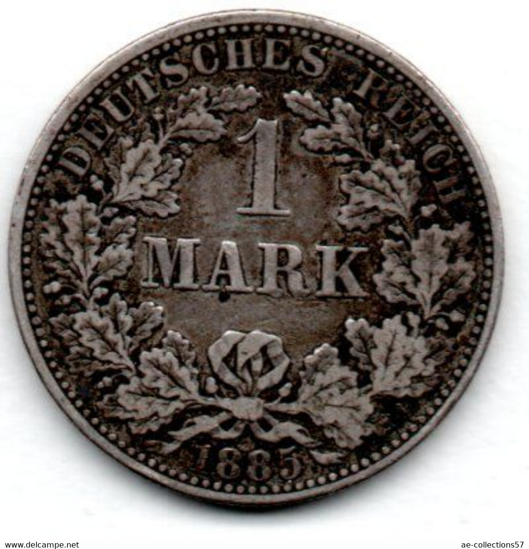 Allemagne -  1 Mark 1885 A  -  état TTB - 1 Mark