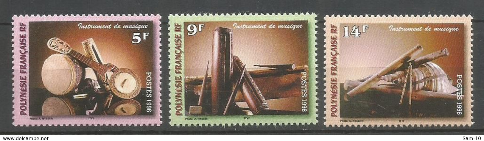 Timbre De Polynésie Française Neuf ** N 513/515 - Neufs