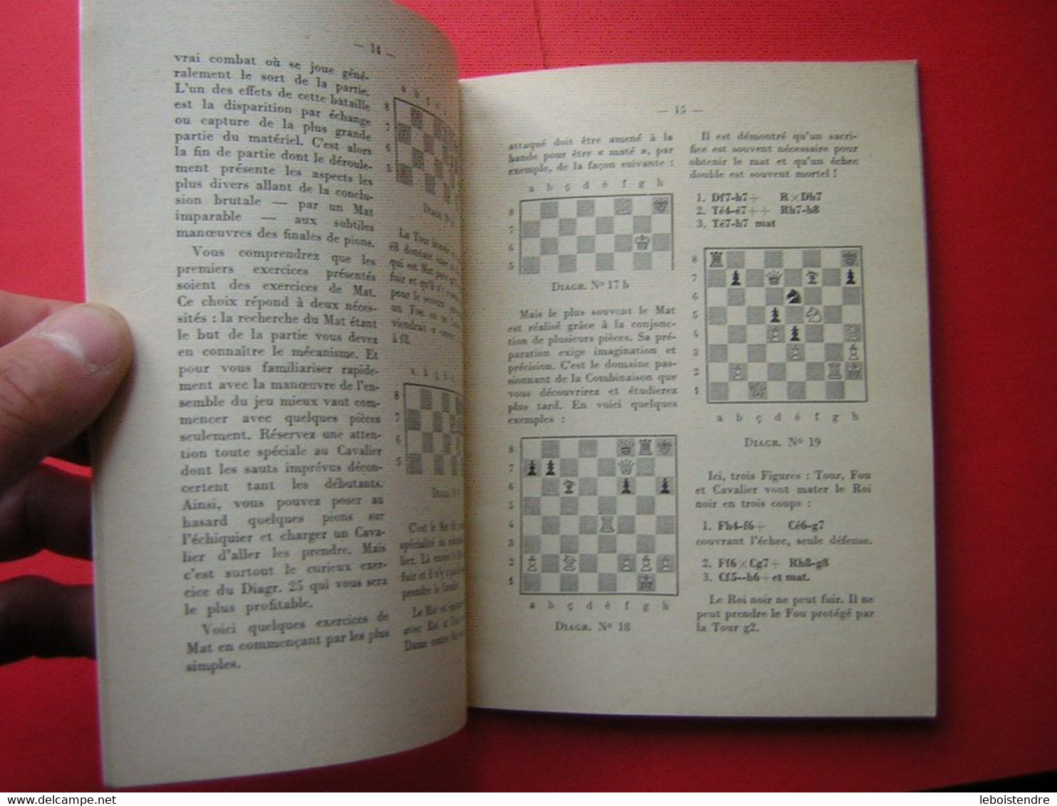 JULIEN DUPUIS  LES ECHECS REGLE DU JEU ET COMMENTAIRES EDITIONS BORNEMANN 1967 - Juegos De Sociedad