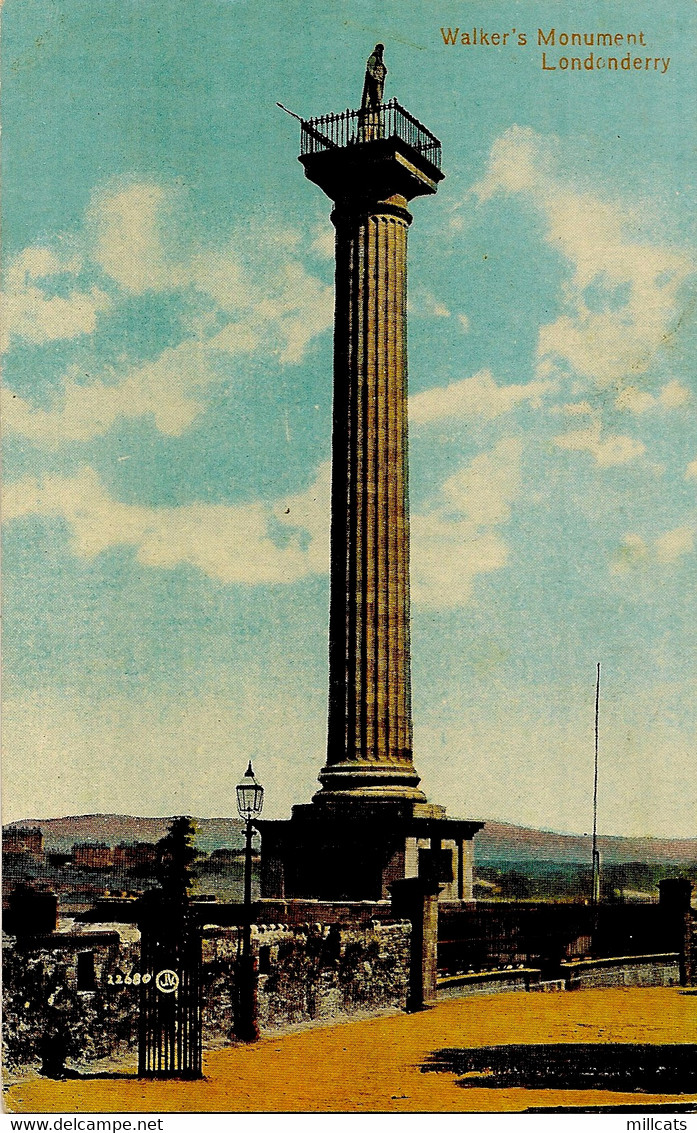 NORTHERN IRELAND LONDONDERRY WALKER'S MONUMENT - Londonderry