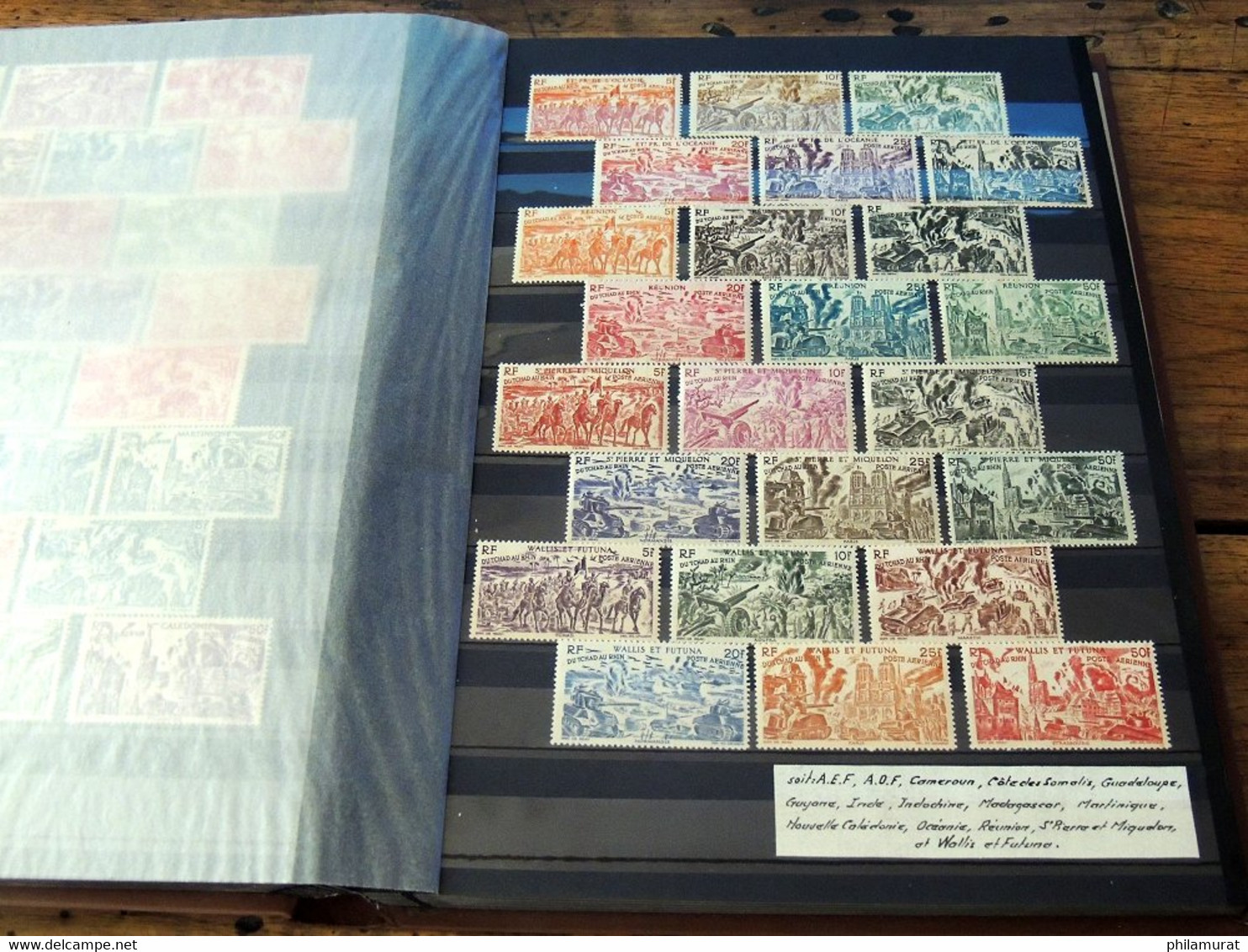 VRAC France 1876/2000 + Colonies, des centaines de timbres neufs et oblitérés