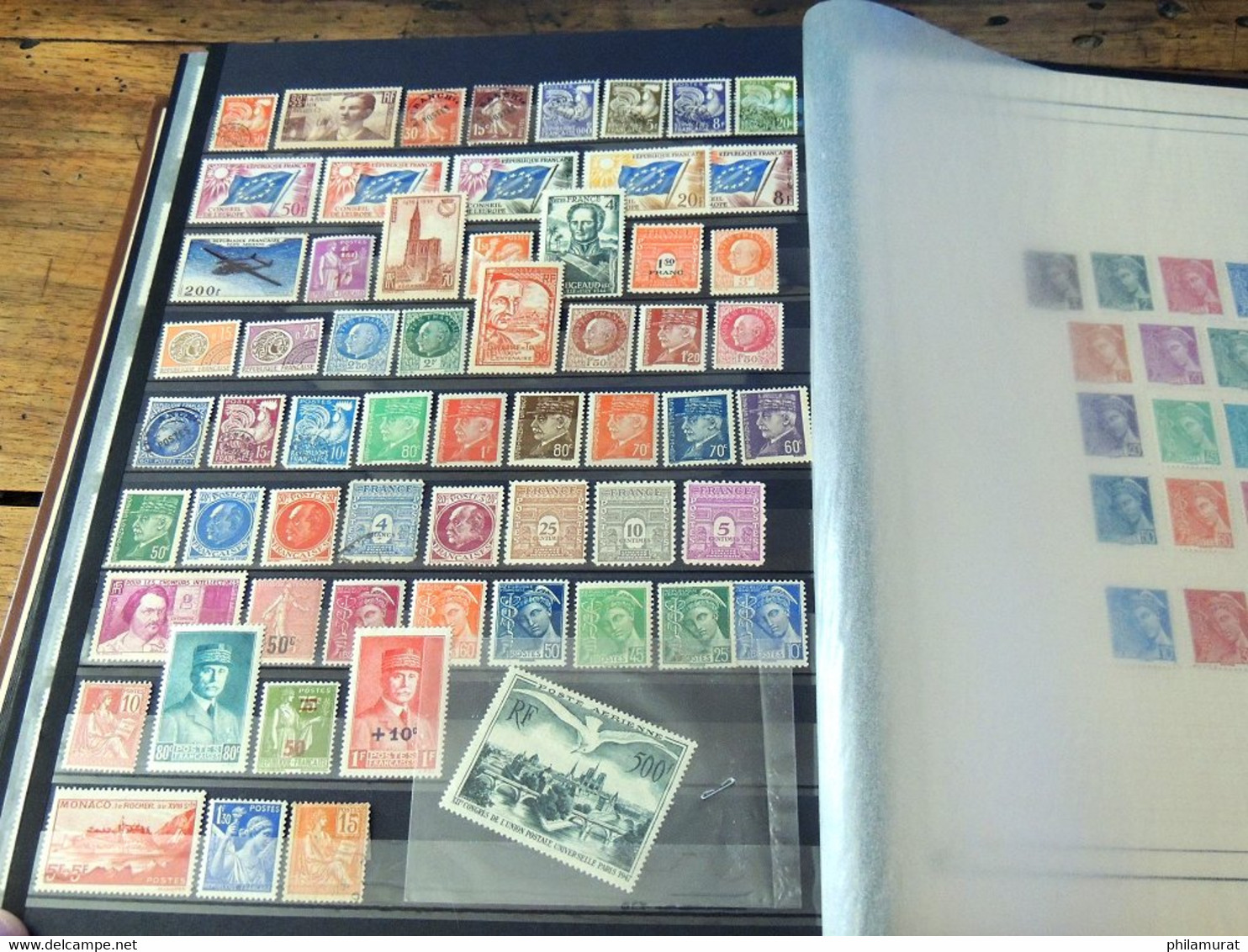 VRAC France 1876/2000 + Colonies, des centaines de timbres neufs et oblitérés