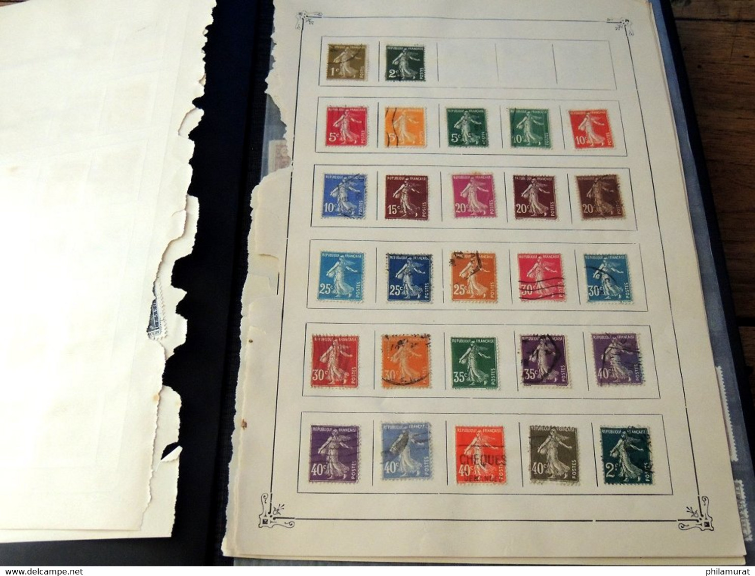 VRAC France 1876/2000 + Colonies, des centaines de timbres neufs et oblitérés