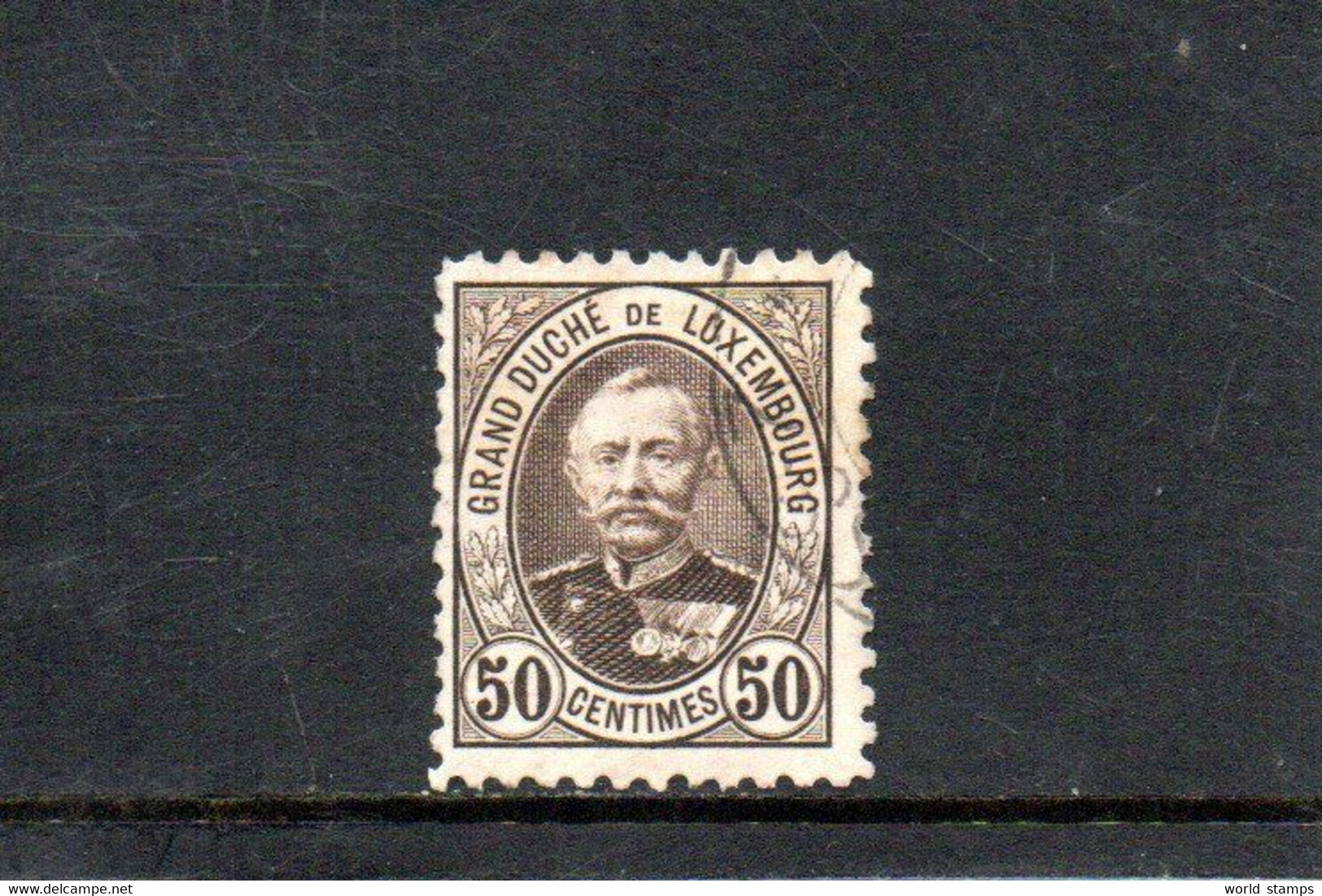 LUXEMBOURG 1891-3 O - 1891 Adolfo De Frente