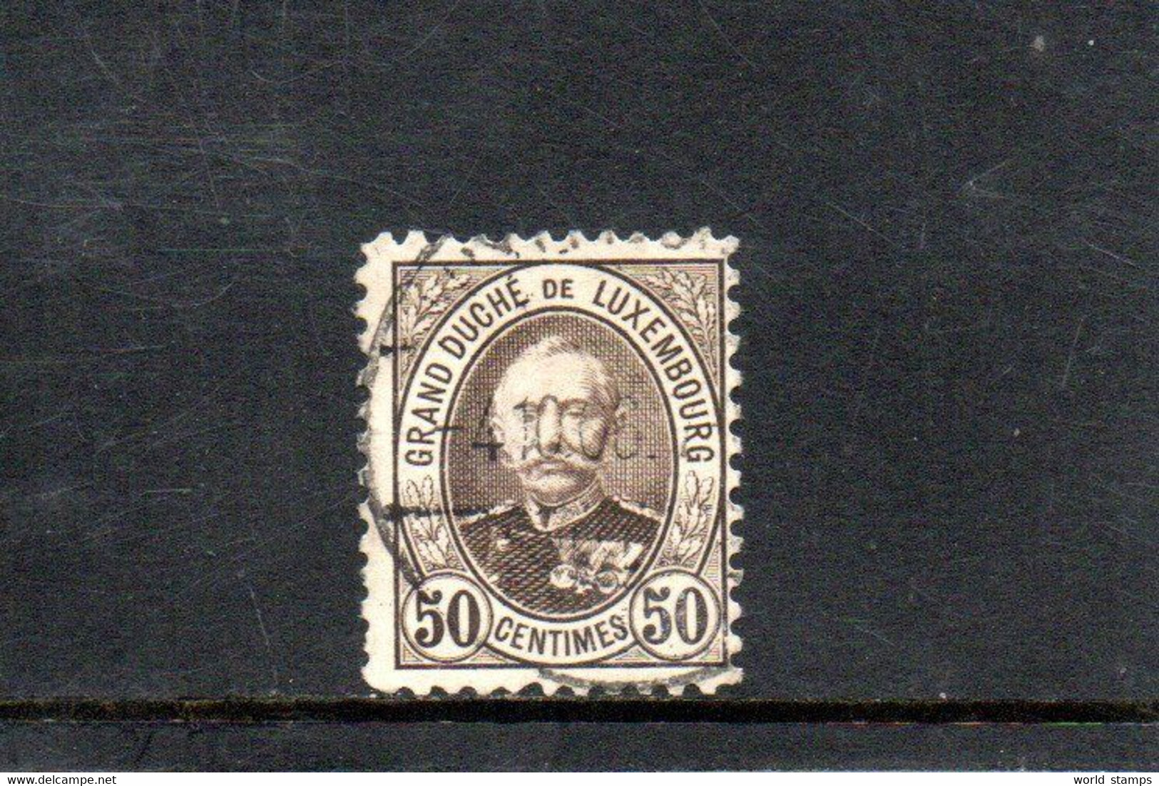 LUXEMBOURG 1891-3 O - 1891 Adolfo De Frente