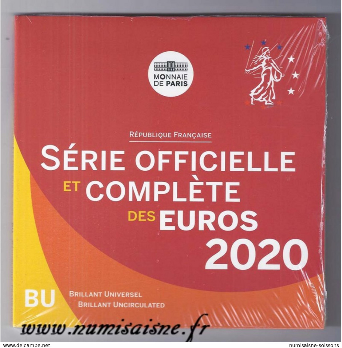 FRANCE - COFFRET EURO BRILLANT UNIVERSEL CLASSIQUE 2020 - 8 PIECES - BU - Francia