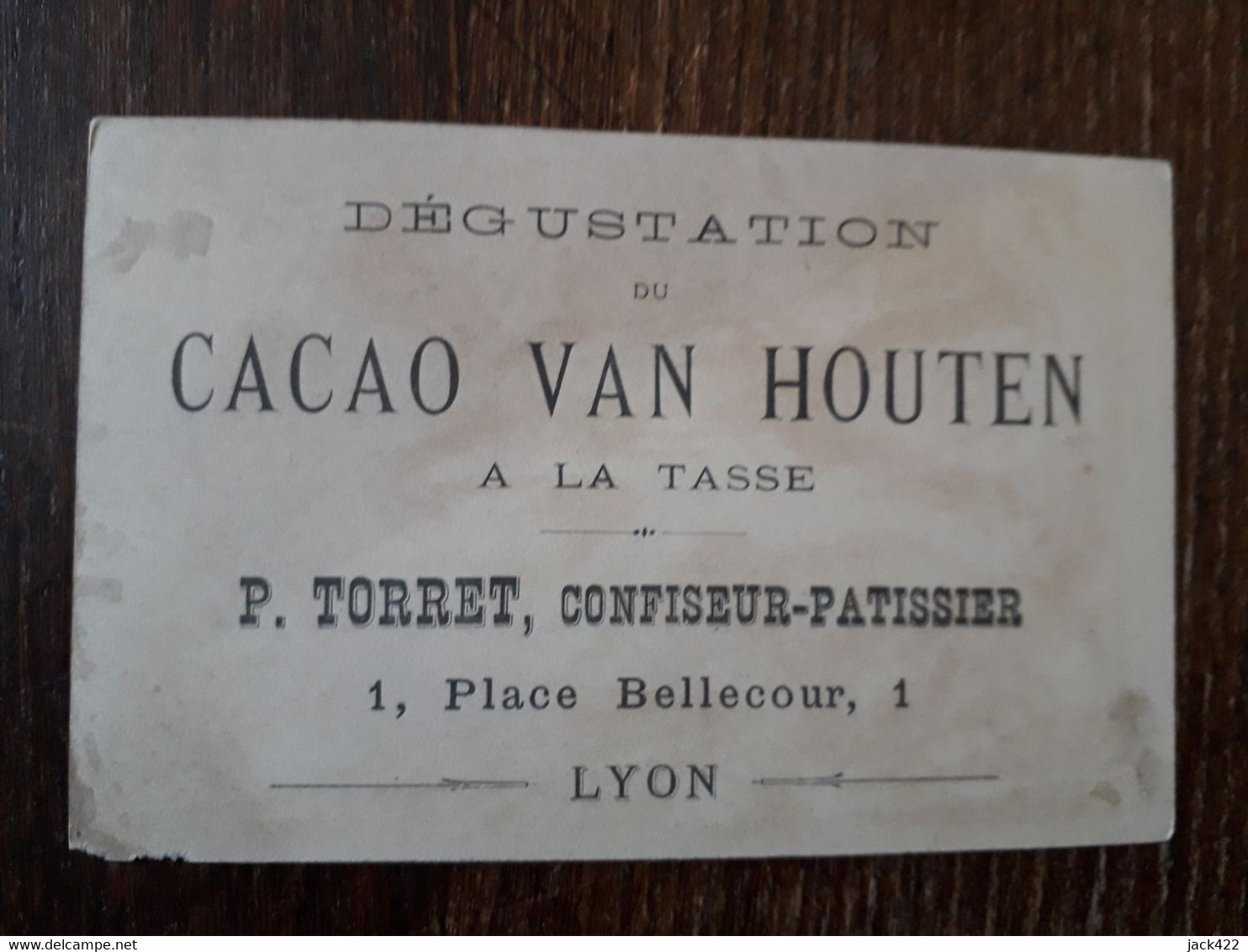 L29/60 CHROMO - CHOCOLAT VAN HOUTEN - JORNAL DO COMMERCIO - Van Houten