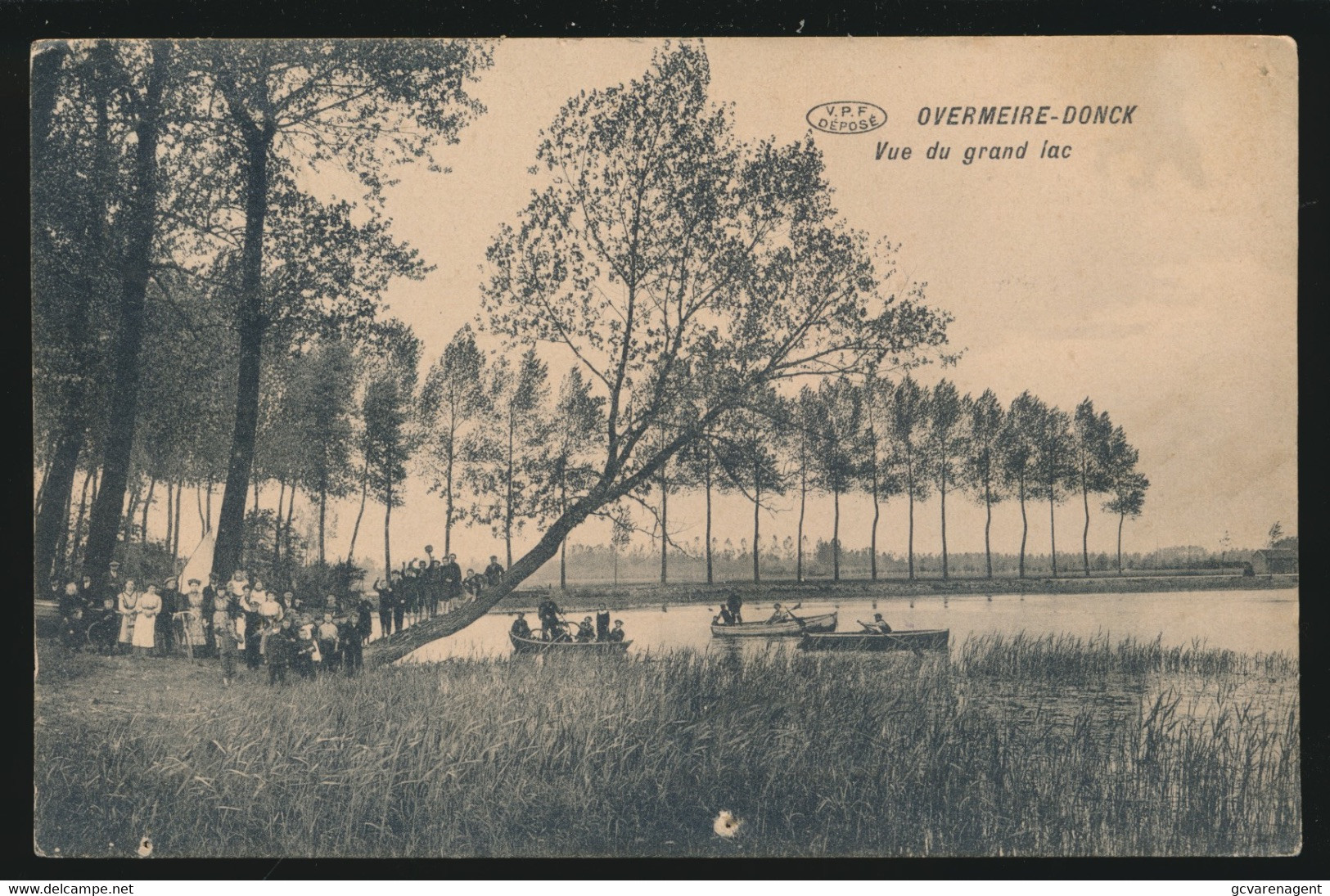 OVERMEIRE DONCK  VUE DU GRAND LAC - Berlare