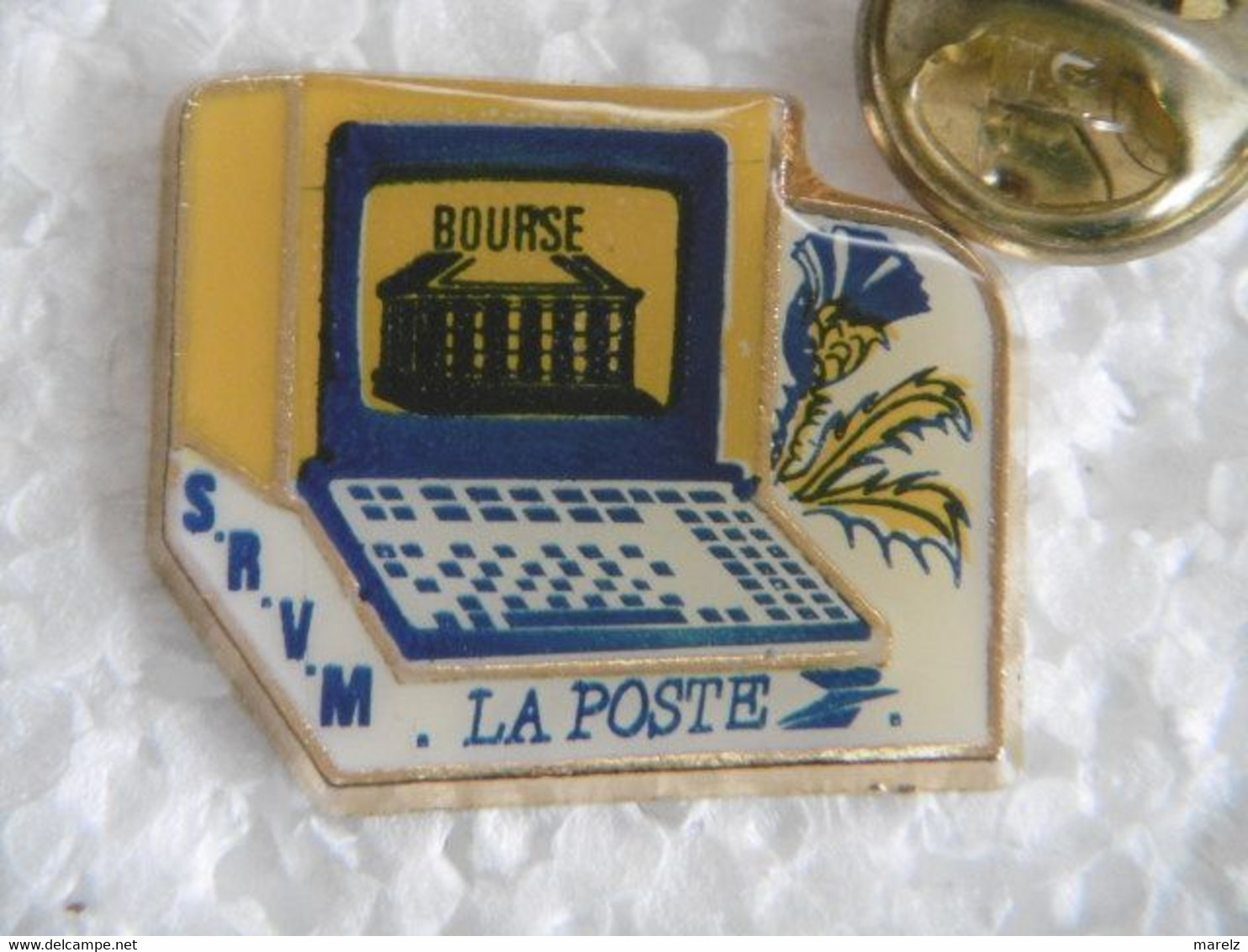 Pin's - La POSTE Minitel BOURSE - Post