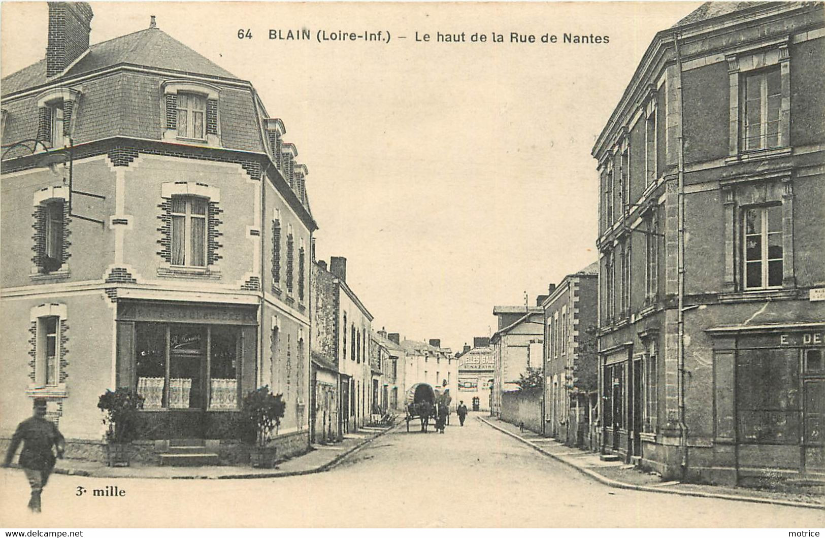 BLAIN - Le Haut De La Rue De Nantes. - Blain