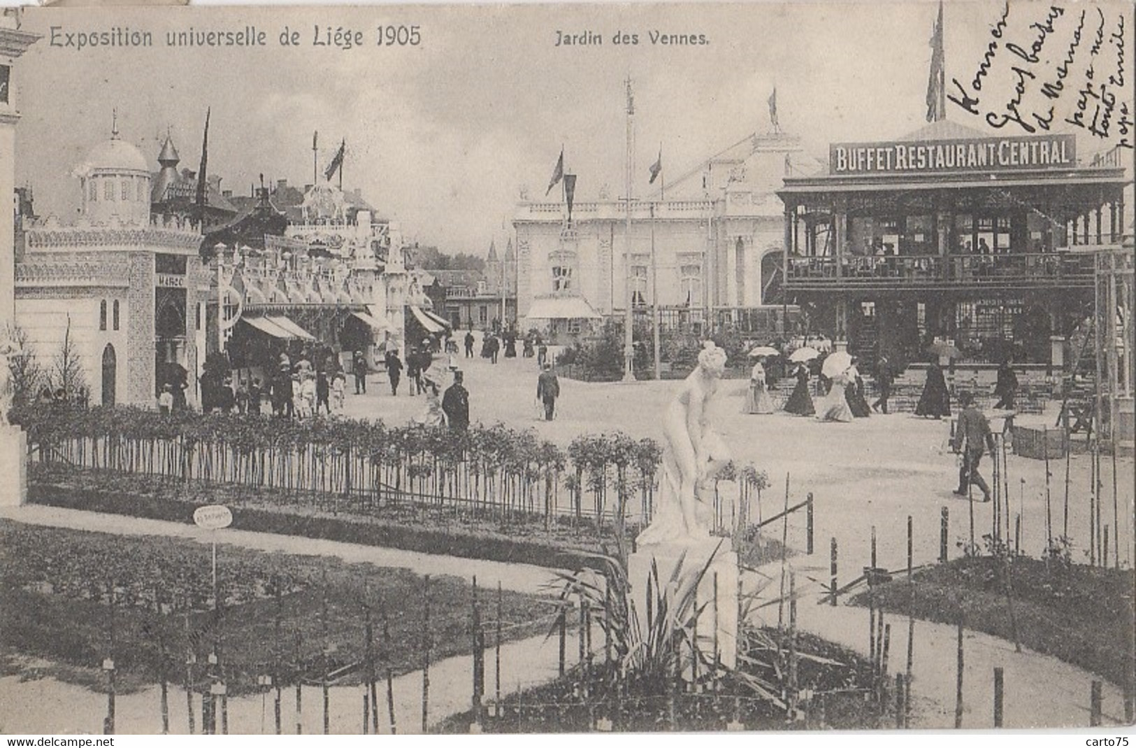 Evènements - Expositions - Exposition Universelle De Liège 1905 - Jardin Des Vennes - Expositions