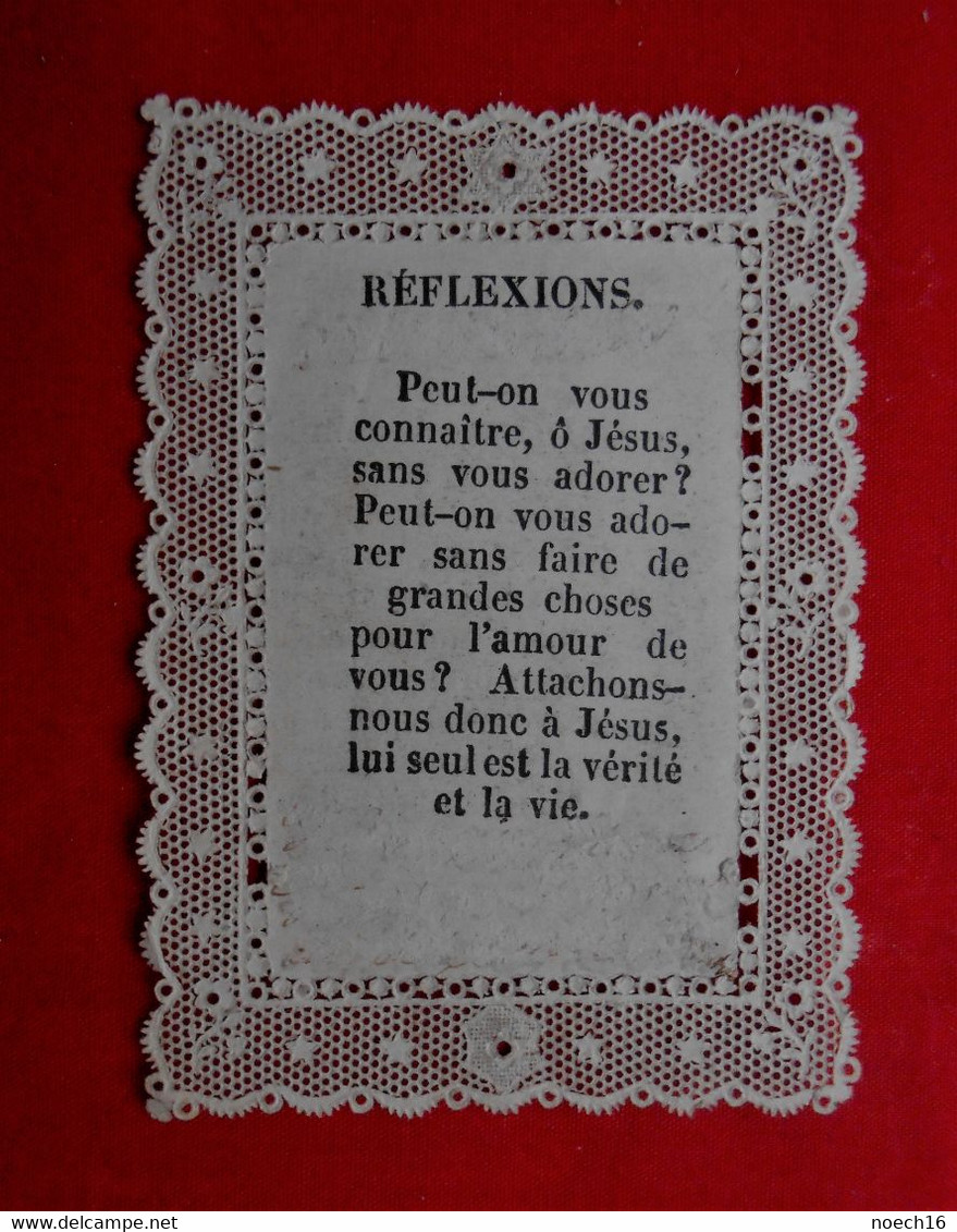 Image Pieuse Dentelle/Type Canivet - Le Saint Enfant Jésus - Images Religieuses