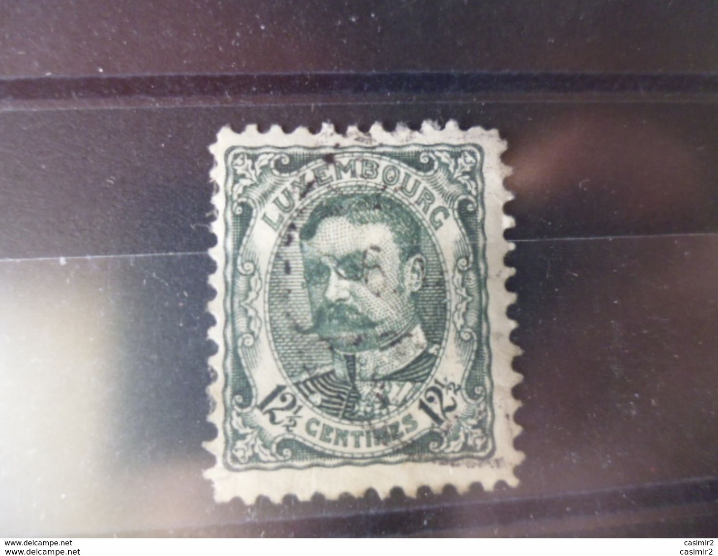 LUXEMBOURG TIMBRE YVERT N° 75 - 1906 Wilhelm IV.