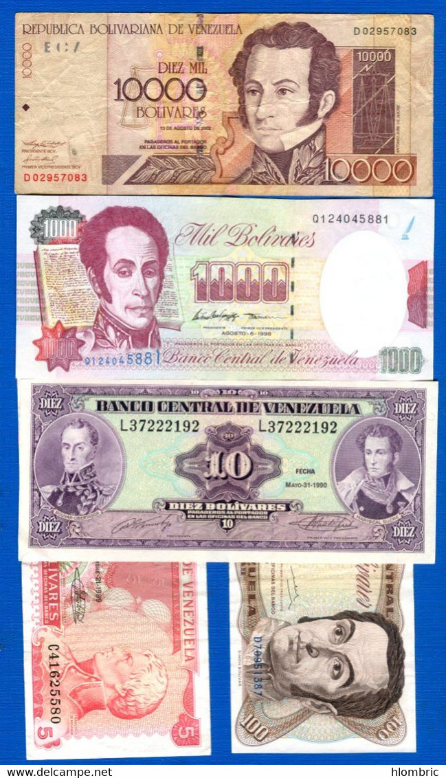 Venezuela  12  Billets - Venezuela