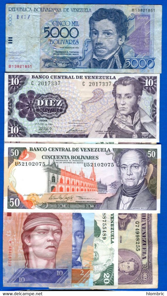 Venezuela  12  Billets - Venezuela