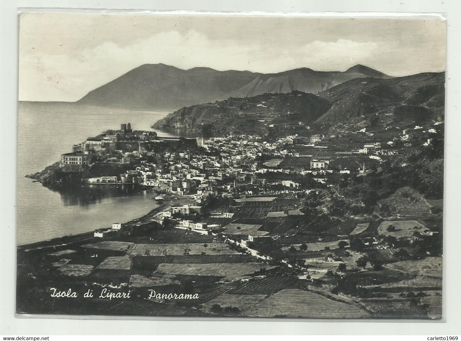 ISOLA DI LIPARI - PANORAMA   VIAGGIATA   FG - Enna