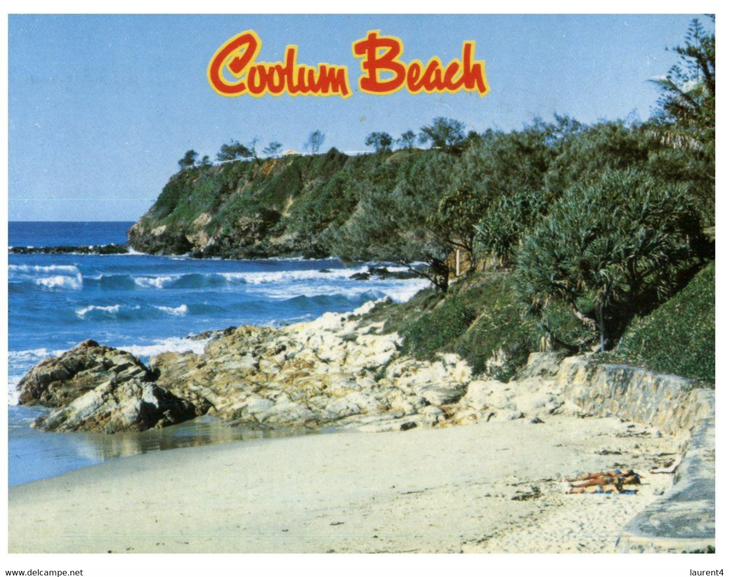 (P 23) Australia - QLD - Coolum Beach (with Stamp) - Sunshine Coast