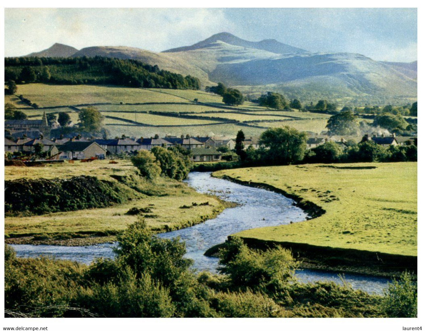 (P 25) England - Bracon Hill (posted) - Breconshire