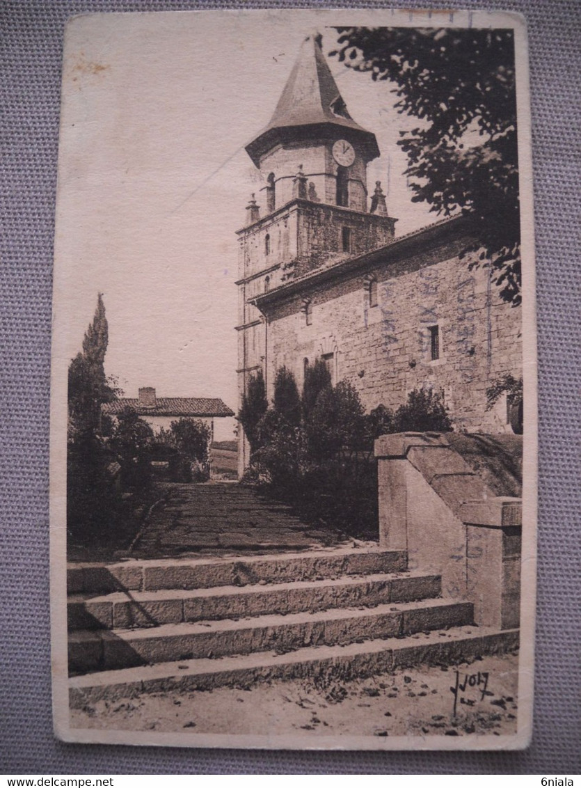 3758 Carte Postale AINHOA L' Eglise        64 Pyrénées Atlantique - Ainhoa