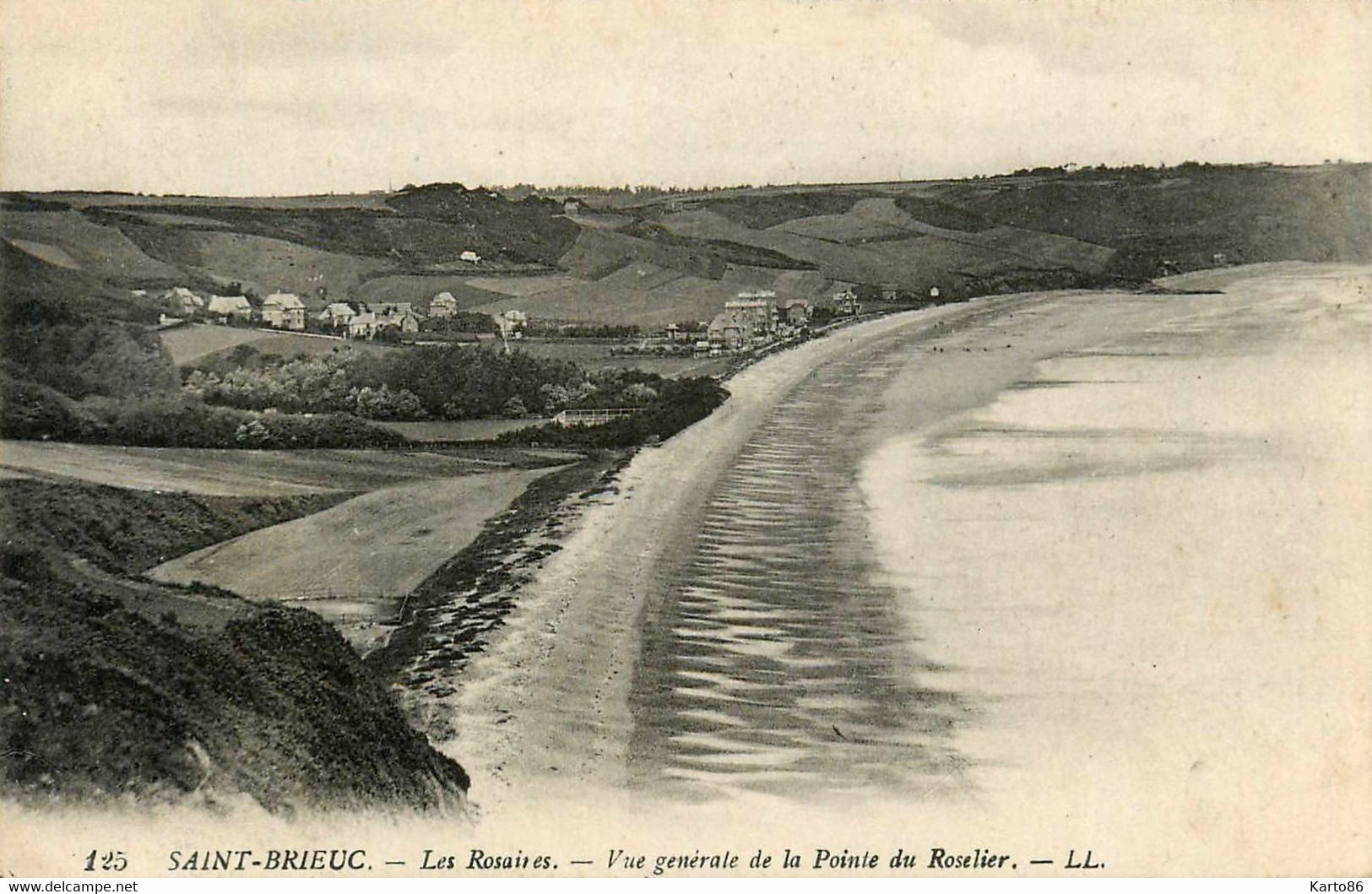 Les Rosaires * Plérin * Pointe Du Roselier Et Vue Générale - Plérin / Saint-Laurent-de-la-Mer