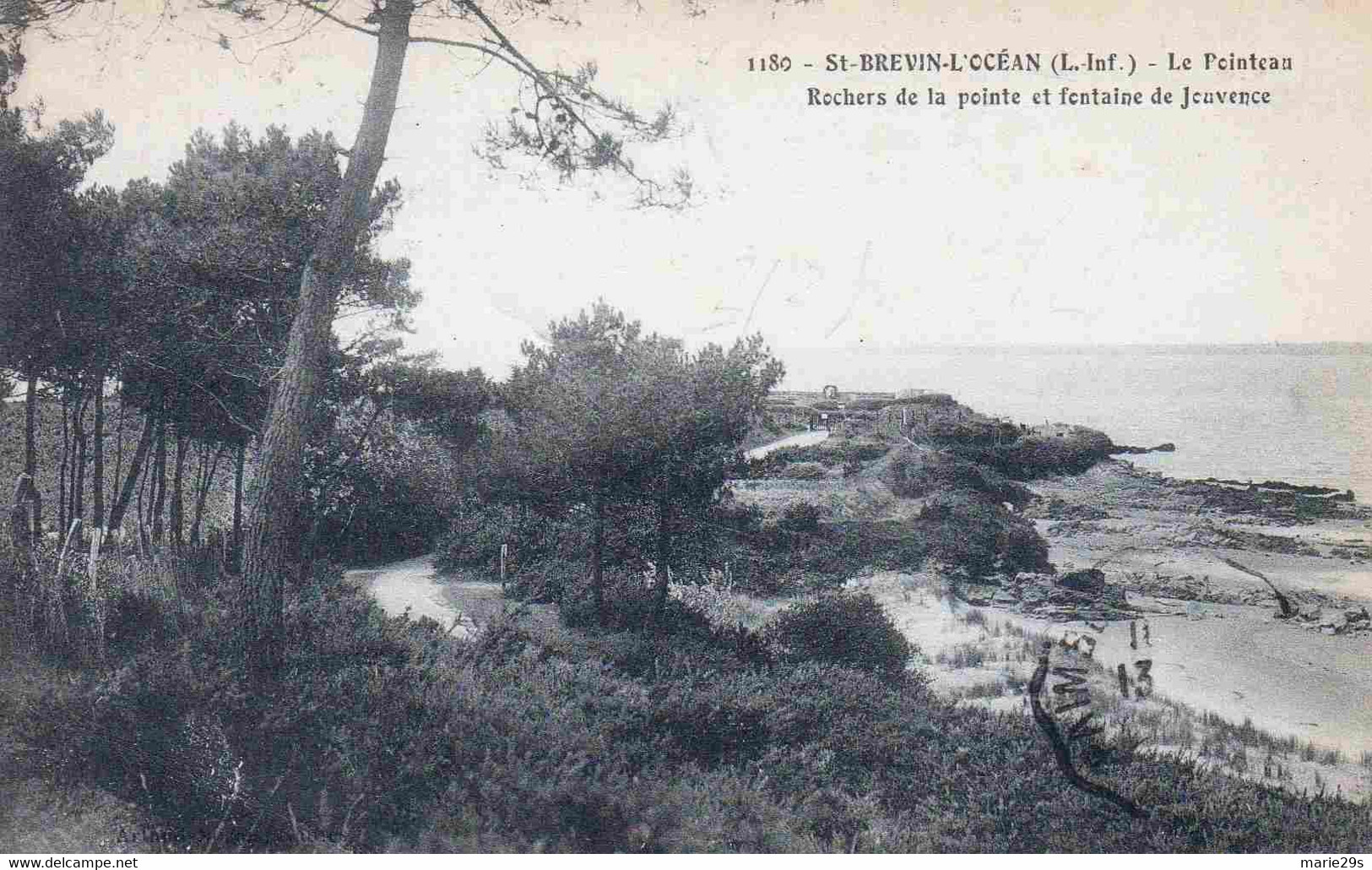 44 SAINT-BREVIN-L'OCEAN Le Pointeau, Rochers De La Pointe Et Fontaine De Jouvence - Saint-Brevin-l'Océan
