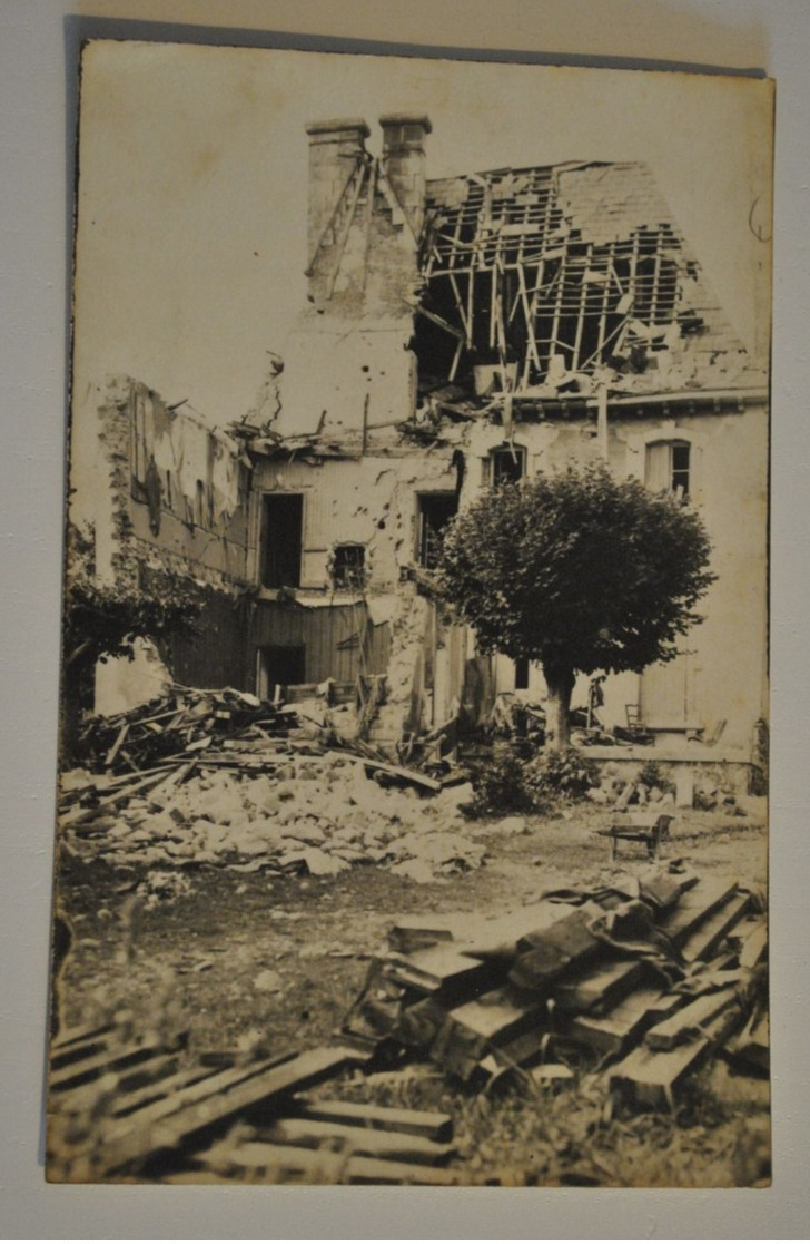 19 Correze Egletons Carte Photo Maison Detruite Bombardements - Egletons