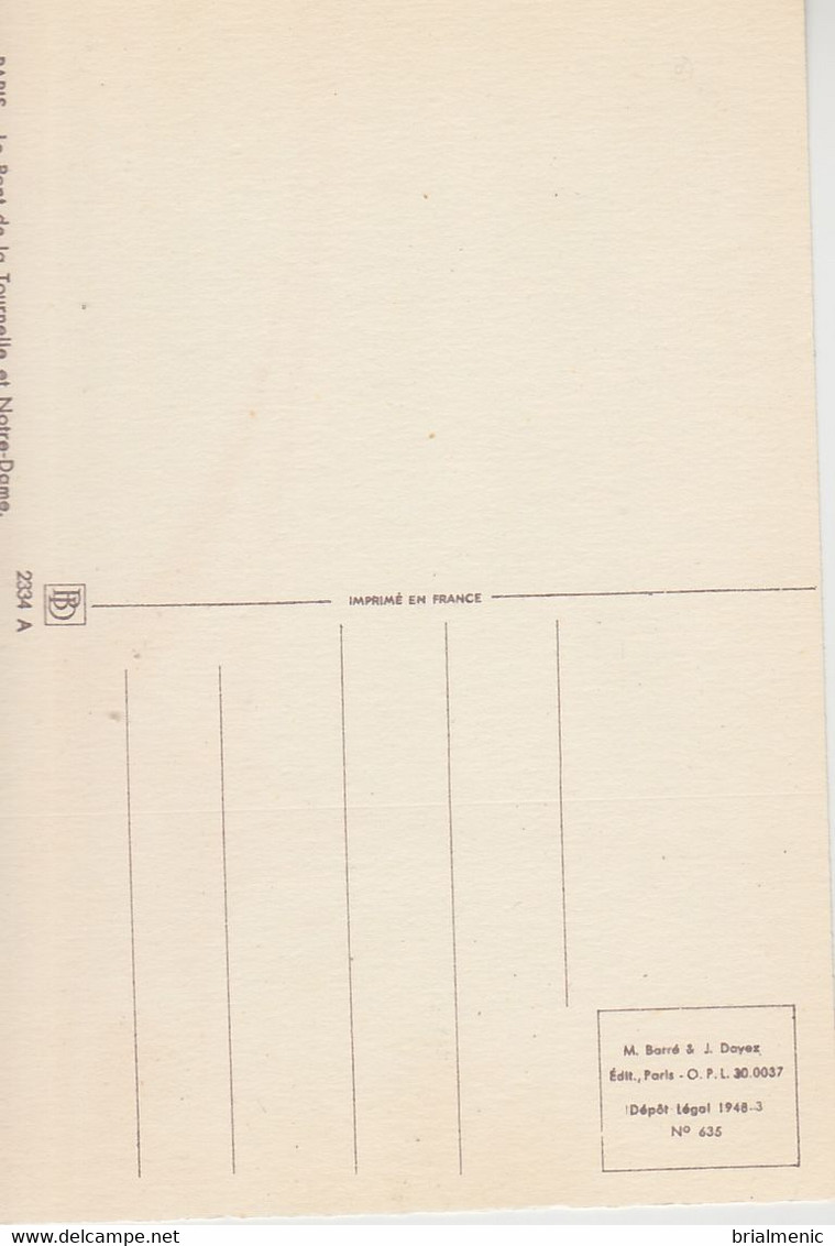 BARRE DAYEZ 2334 A  ( Scan Recto-verso ) - Sonstige & Ohne Zuordnung