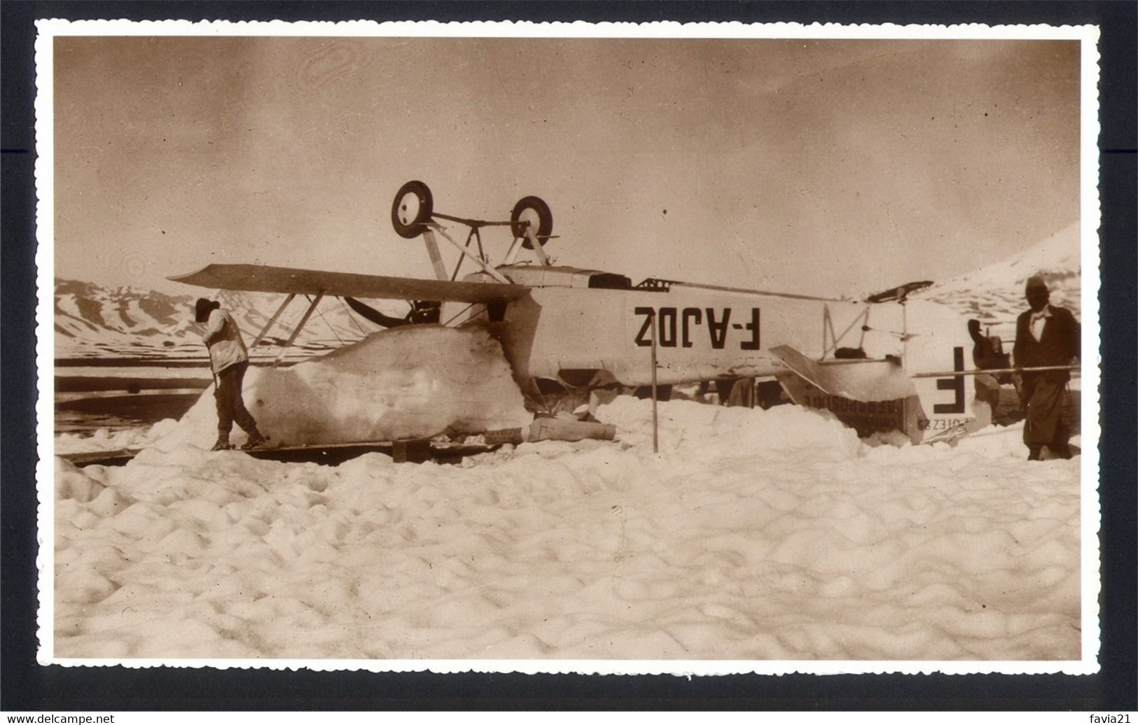 PHOTO AVIATION - LATECOERE - AEROPOSTALE - Accident Guillaumet / Andes - POTEZ 25 - Aviation
