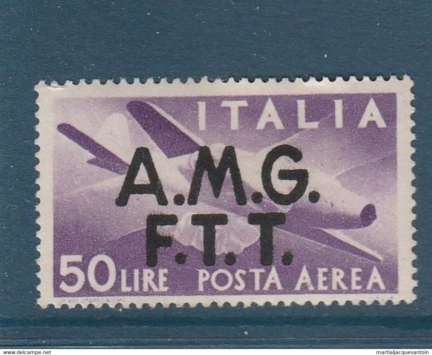 ITALIE NEUF AMG-FFT 1 TIMBRES AERIEN (17) COTE 50.00 EUROS - Andere & Zonder Classificatie