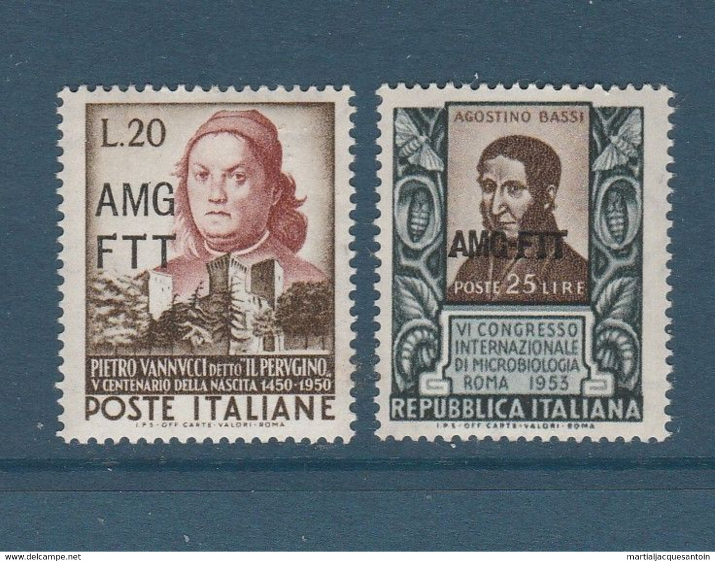 ITALIE NEUF AMG-FTT 2 TIMBRES (24) - Andere & Zonder Classificatie