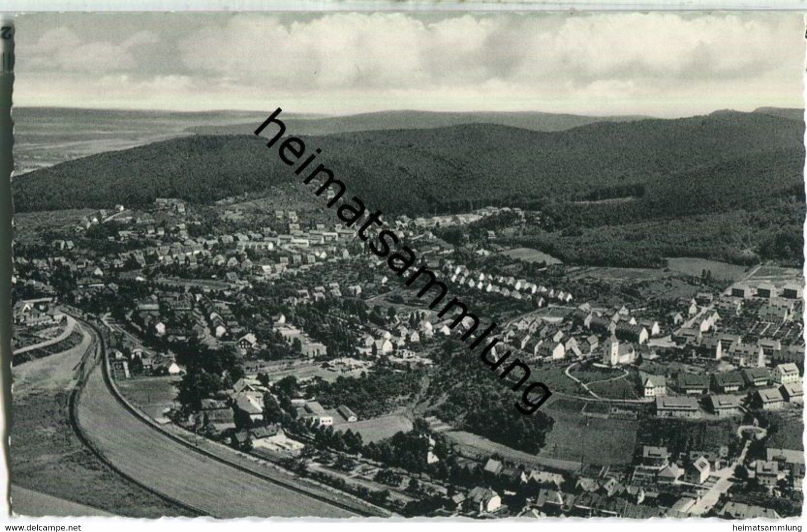 Bad Salzdetfurth - Luftaufnahme - Foto-Ansichtskarte - Verlag Schöning & Co. Lübeck - Bad Salzdetfurth