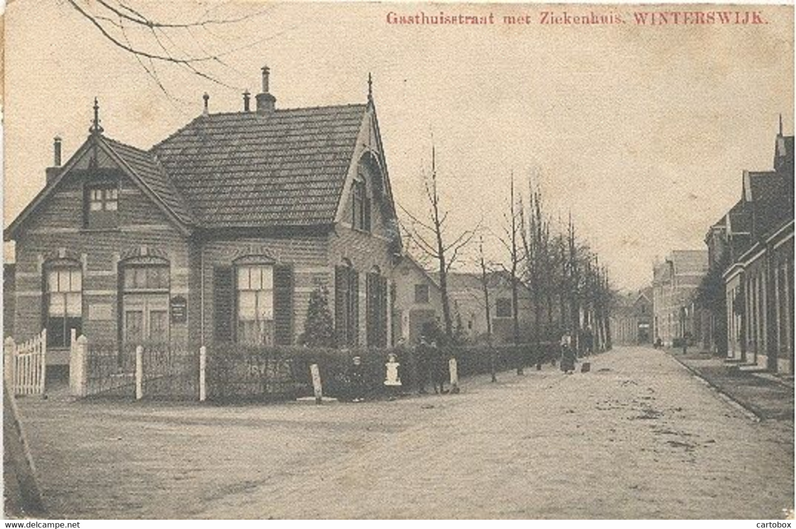 Winterswijk, Gasthuisstraat Met Ziekenhuis - Winterswijk