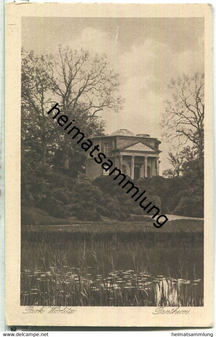 Park Wörlitz - Pantheon - Verlag Gustav Horn Wörlitz - Woerlitz