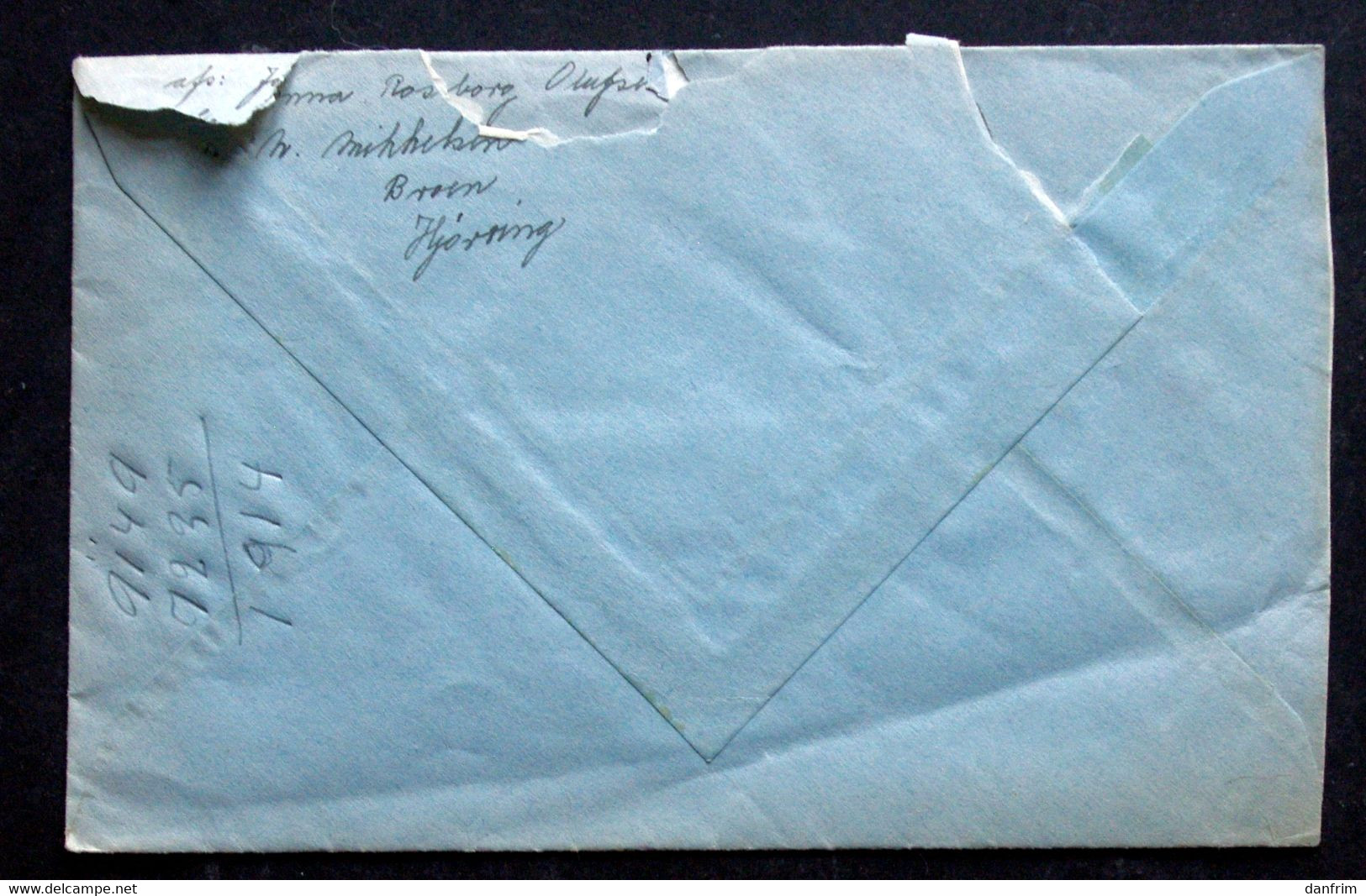 Denmark 1951 Letter HJØRRING   ( Lot 399 ) - Briefe U. Dokumente