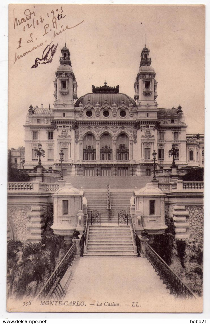 7810 - Monte-Carlo ( Monaco ) - Le Casino - L.L. N°358 - - Monte-Carlo