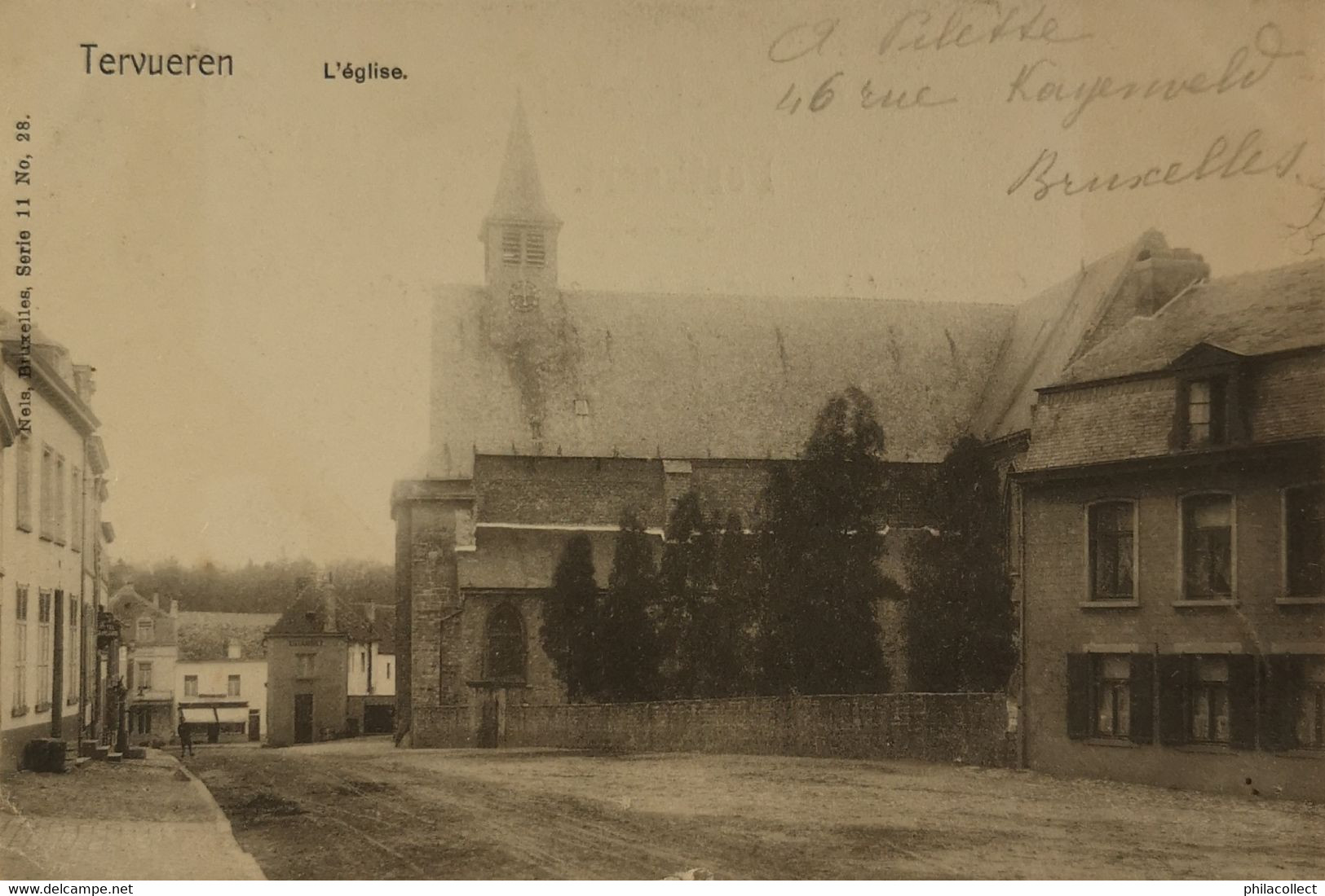 Tervueren // Eglise Et Environs 1903 - Tervuren