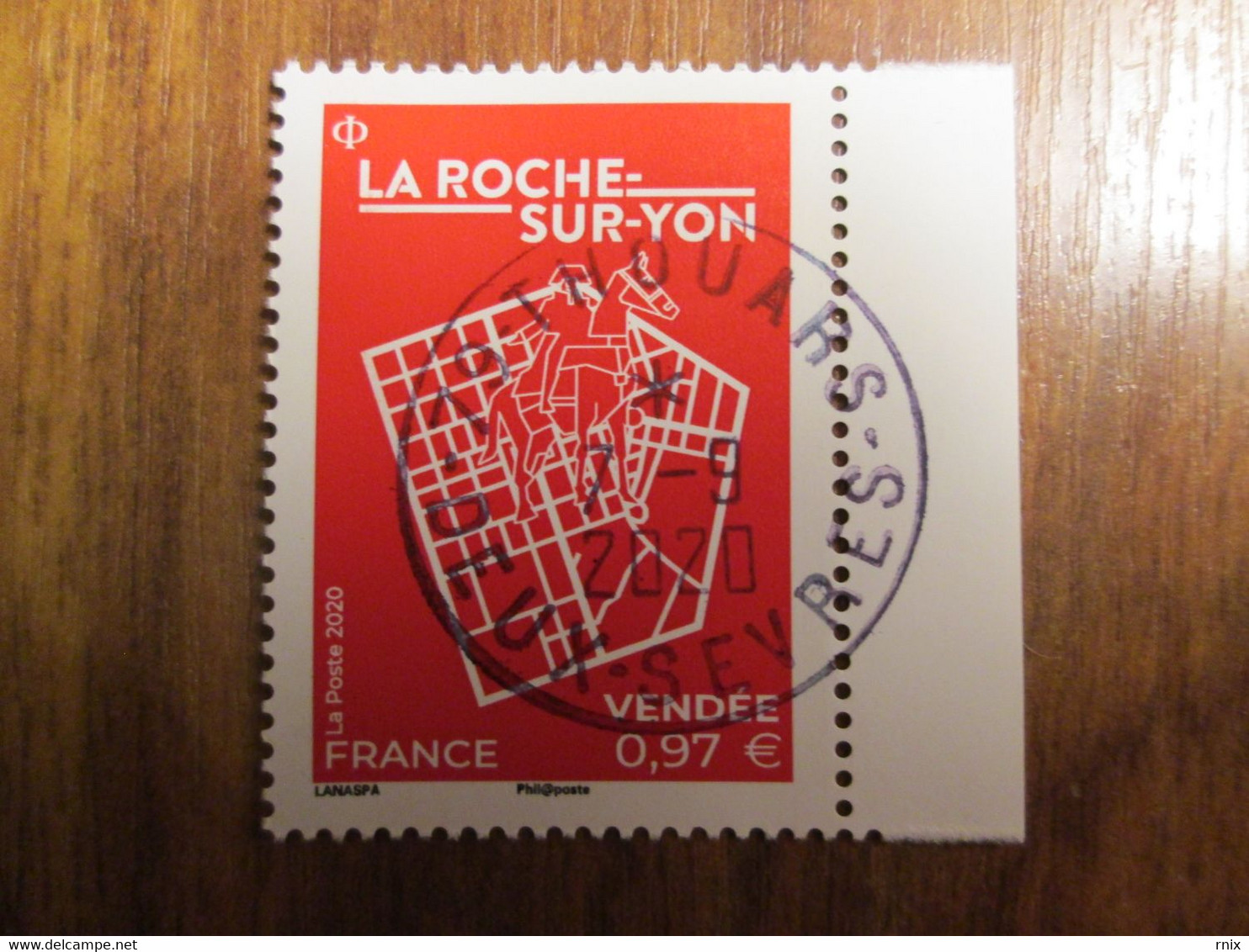 2020 LA ROCHE SUR YON Oblitéré Cachet Rond 07/09/2020 - Used Stamps