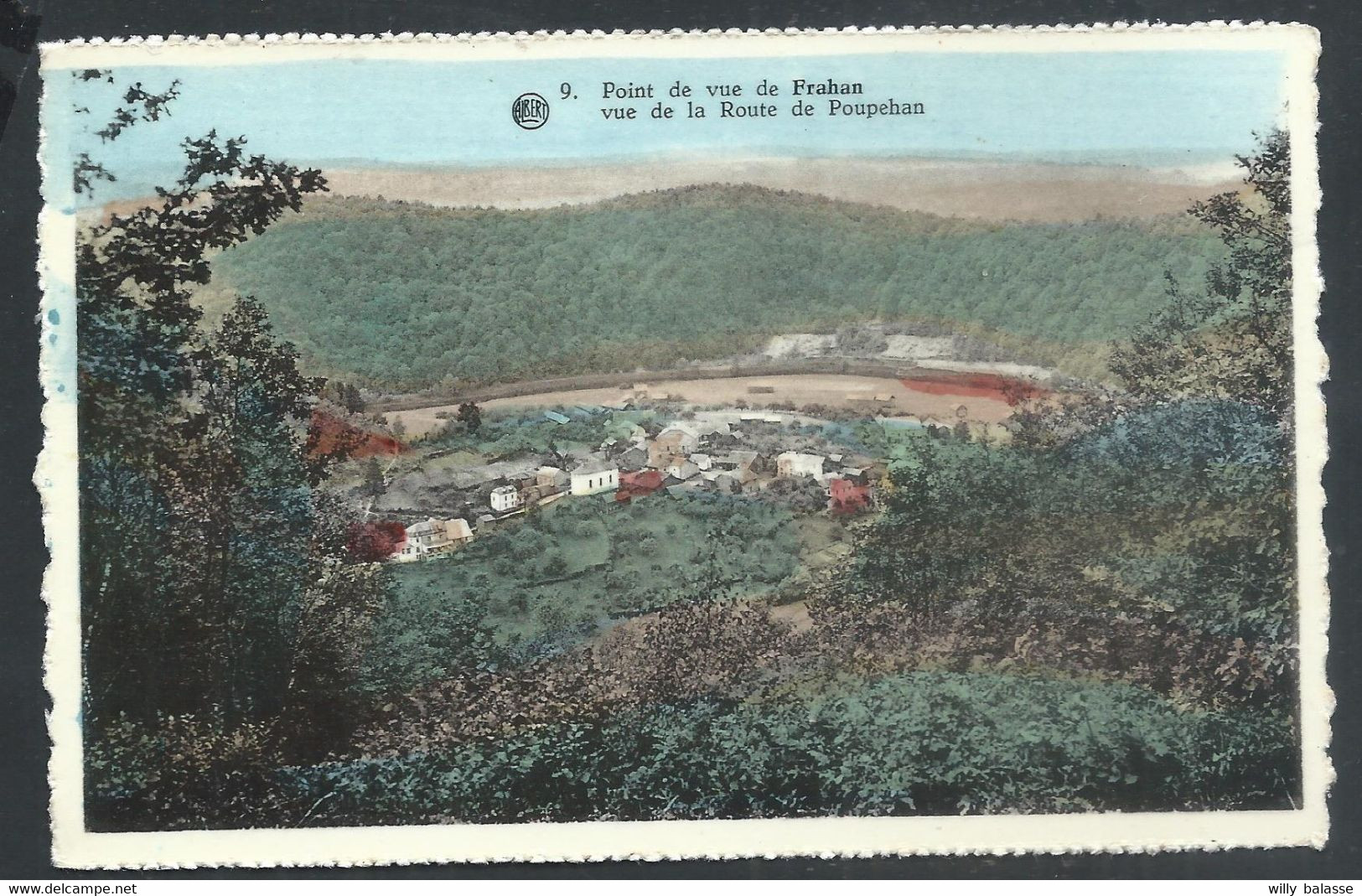 +++ CPA - Point De Vue De FRAHAN - Vue De La Route De Poupehan  // - Bouillon