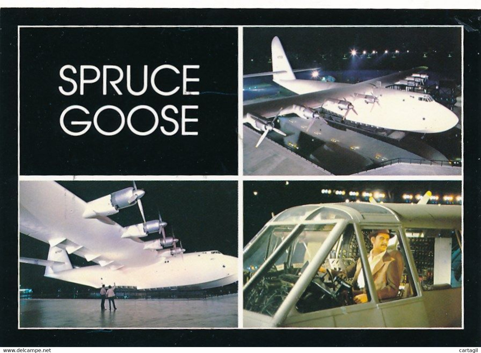 8CPM GF(lot)-USA - Spruce  Goose -Official Souvenirs