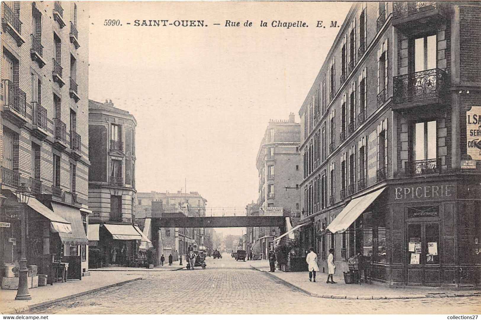 93-SAINT-OUEN- RUE DE LA CHAPELLE - Saint Ouen